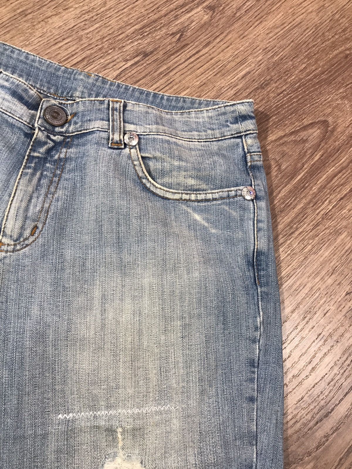 Iceberg × Vintage Iceberg Vintage Flared Denim Pants Jeans Size 31" - 8 Thumbnail