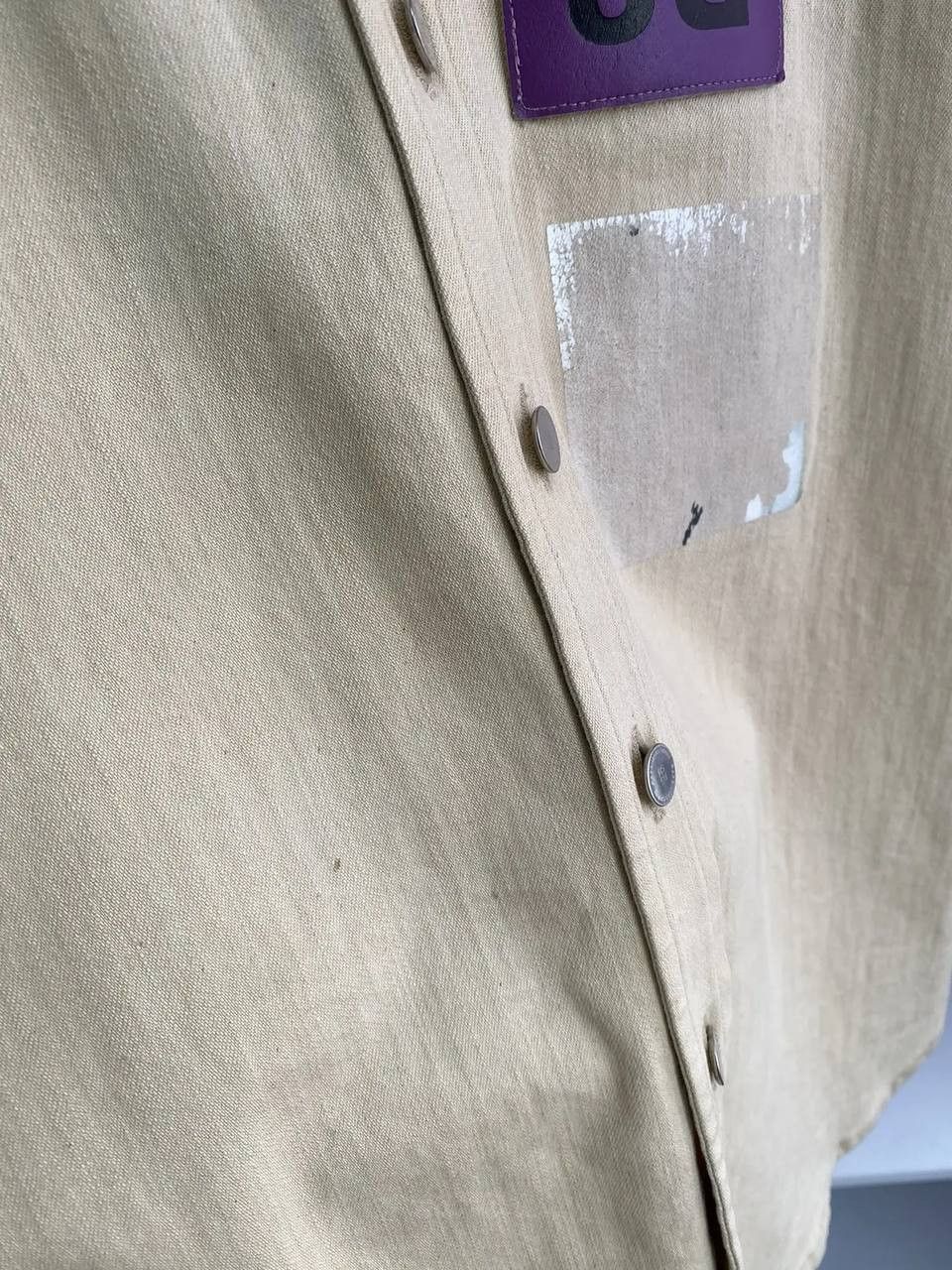 Designer × Raf Simons × Vintage Vintage Raf Simons 15SS Two Pocket RS Walker Patch Shirt Size US L / EU 52-54 / 3 - 16 Thumbnail