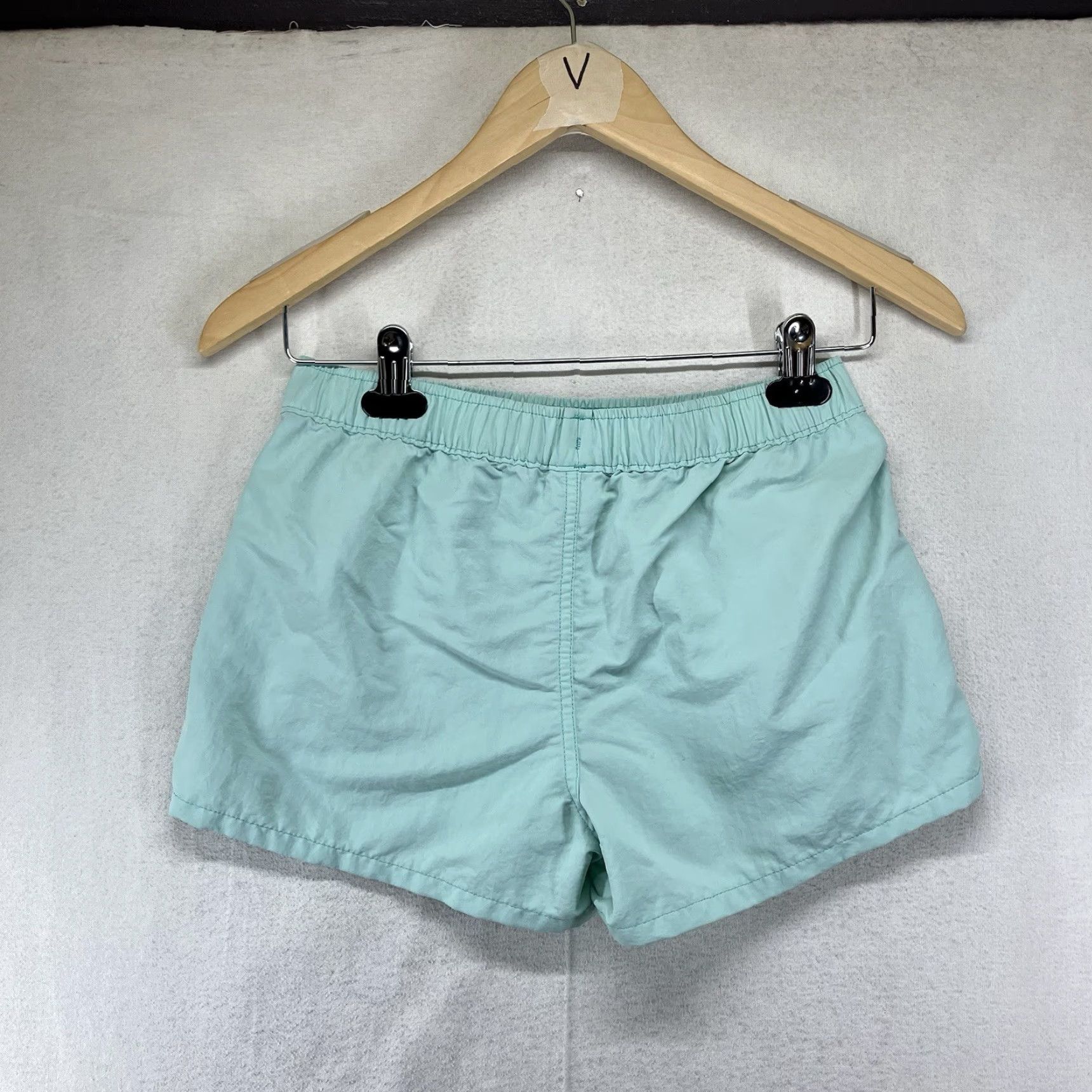 Patagonia Patagonia Women's Baggies Shorts 27x1.5 XS Light Icy Blue 438696 Recycled Nylon Size 26" / US 2 / IT 38 - 2 Thumbnail