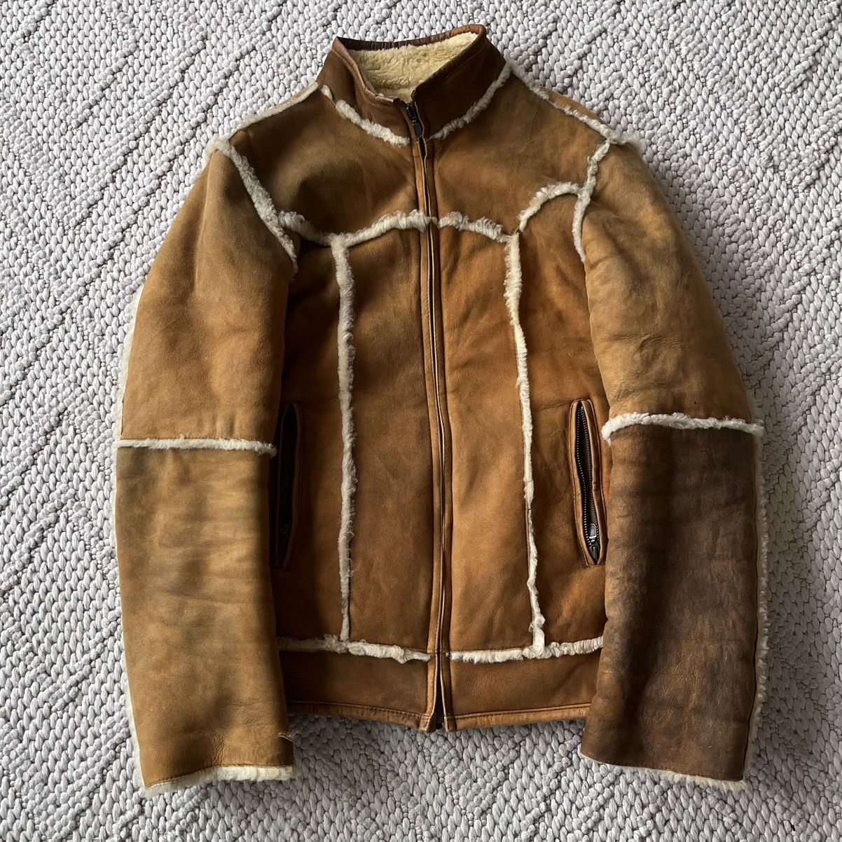 Tornado Mart Tornado Mart sheepskin shearling early 2000’s fur jacket Size US L / EU 52-54 / 3 - 1 Thumbnail