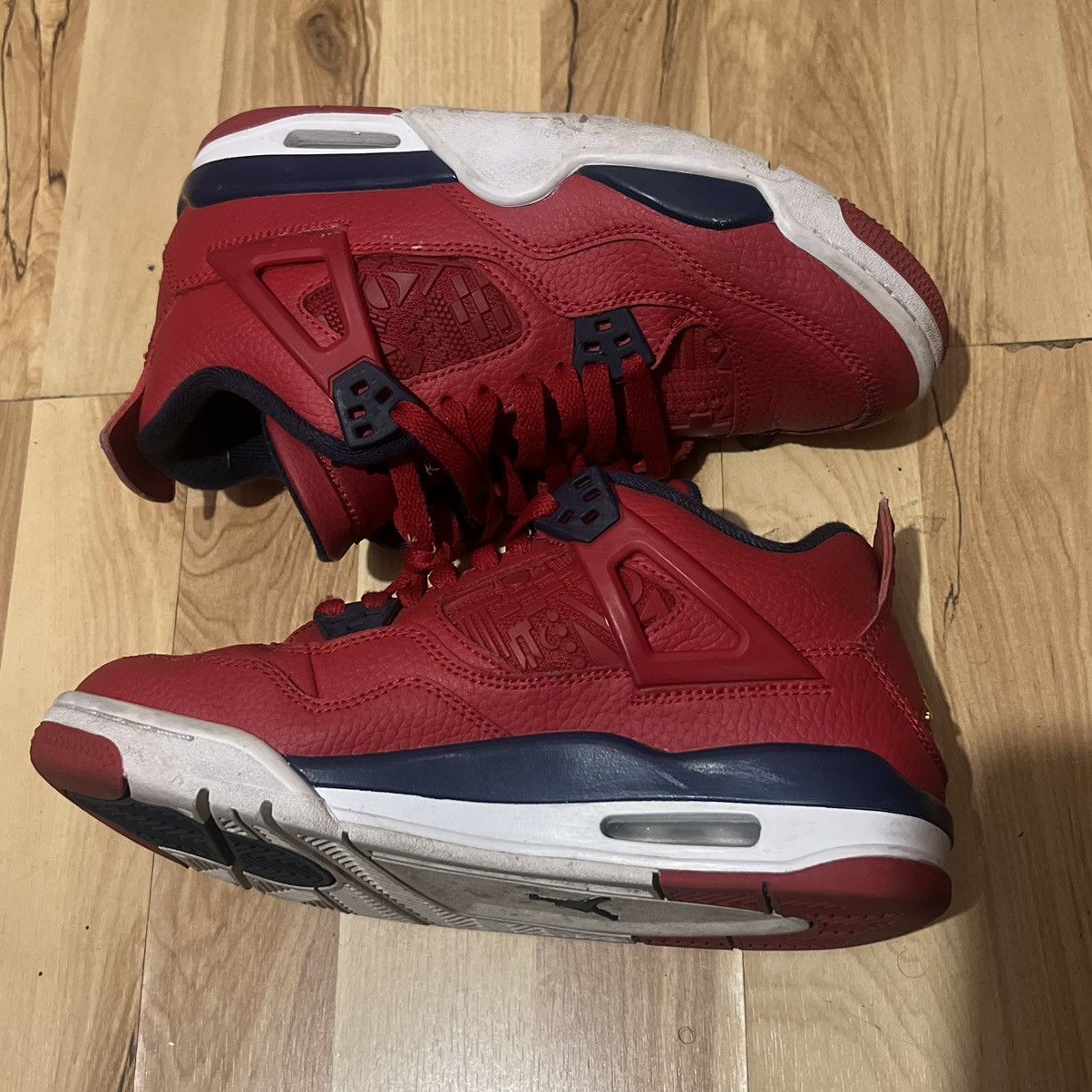 Jordan Brand Air Jordan 4 Fiba Sz 5.5y Size US 7 / IT 37 - 3 Thumbnail