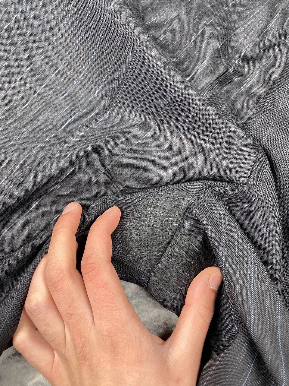 Burberry Burberry Suit 2 Piece Wool Striped Blazer And Pants Size 52R - 18 Thumbnail