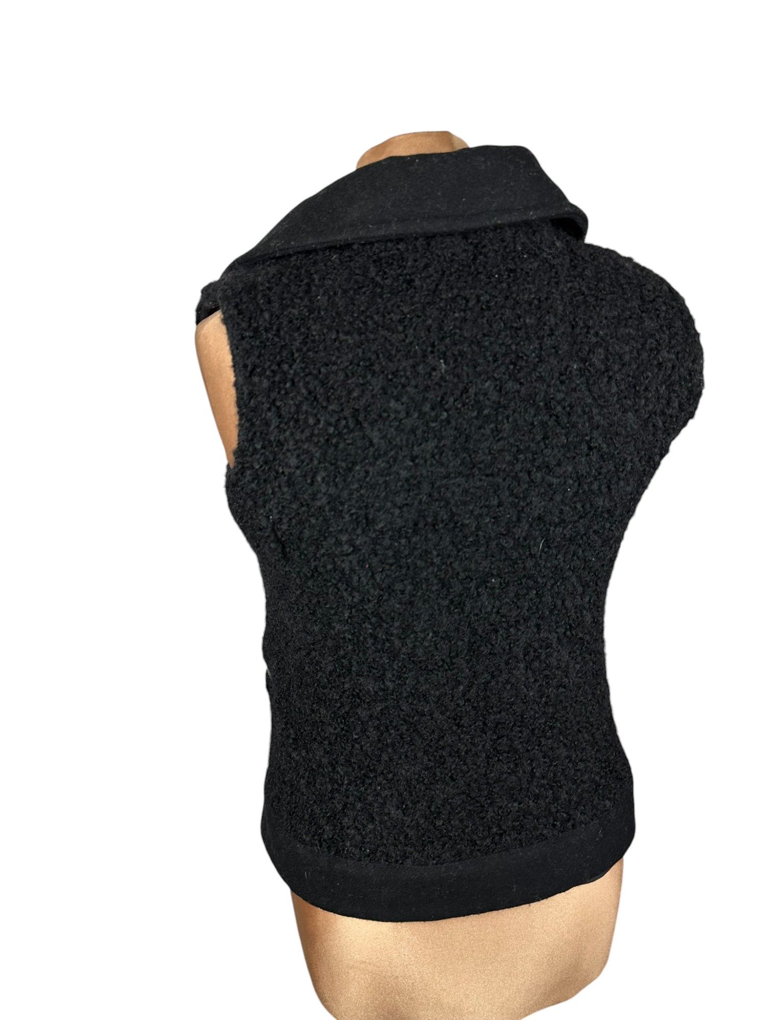 Allsaints × Designer Allsaints Avant Garde Wool Zip Y2k Vest Size S / US 4 / IT 40 - 10 Thumbnail