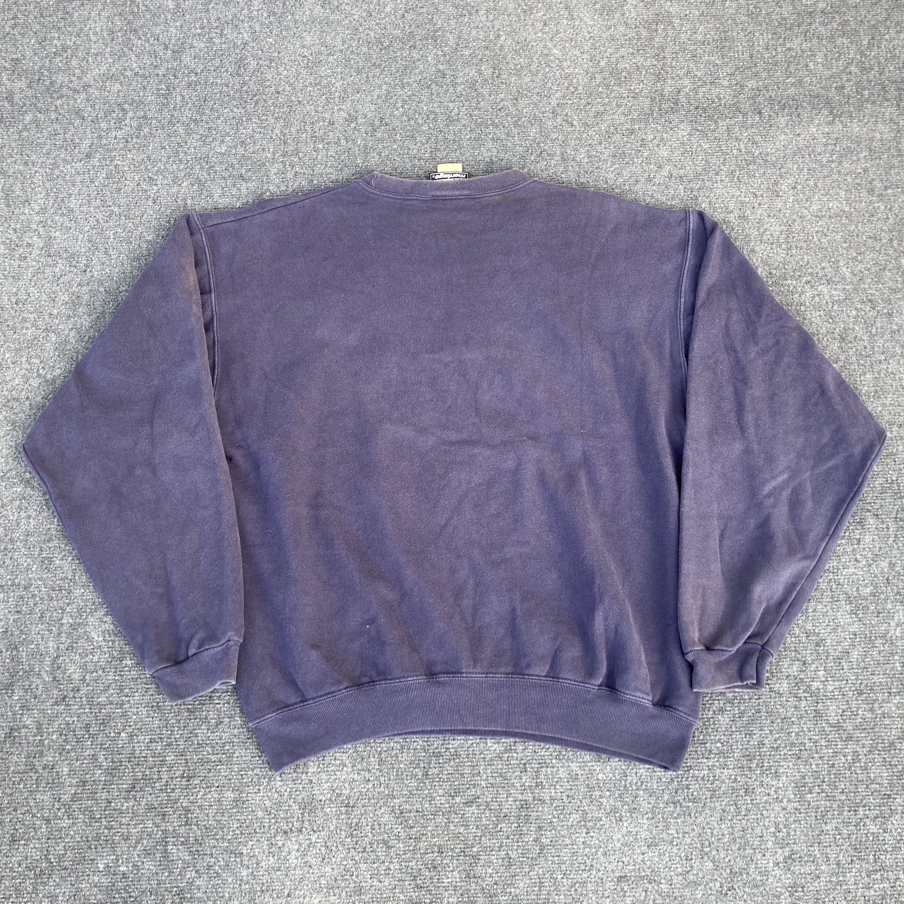 Japanese Brand × Montage Vtg Montage Have A Nice Days Face Crewneck Sweatshirt Size US M / EU 48-50 / 2 - 9 Thumbnail