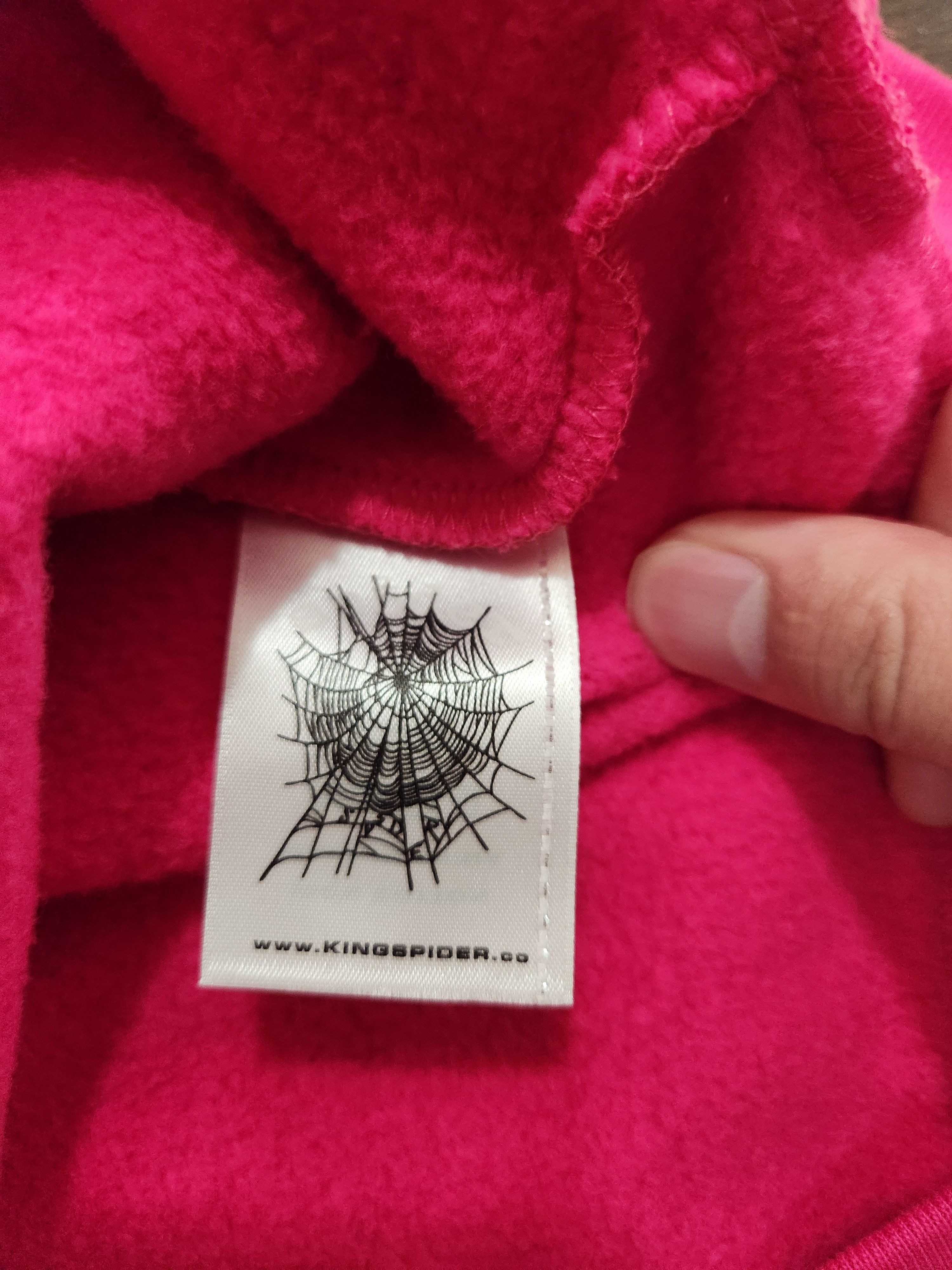 Sp5der SP5DER Pink Angel Number Beluga Hoodie Size US M / EU 48-50 / 2 - 6 Thumbnail