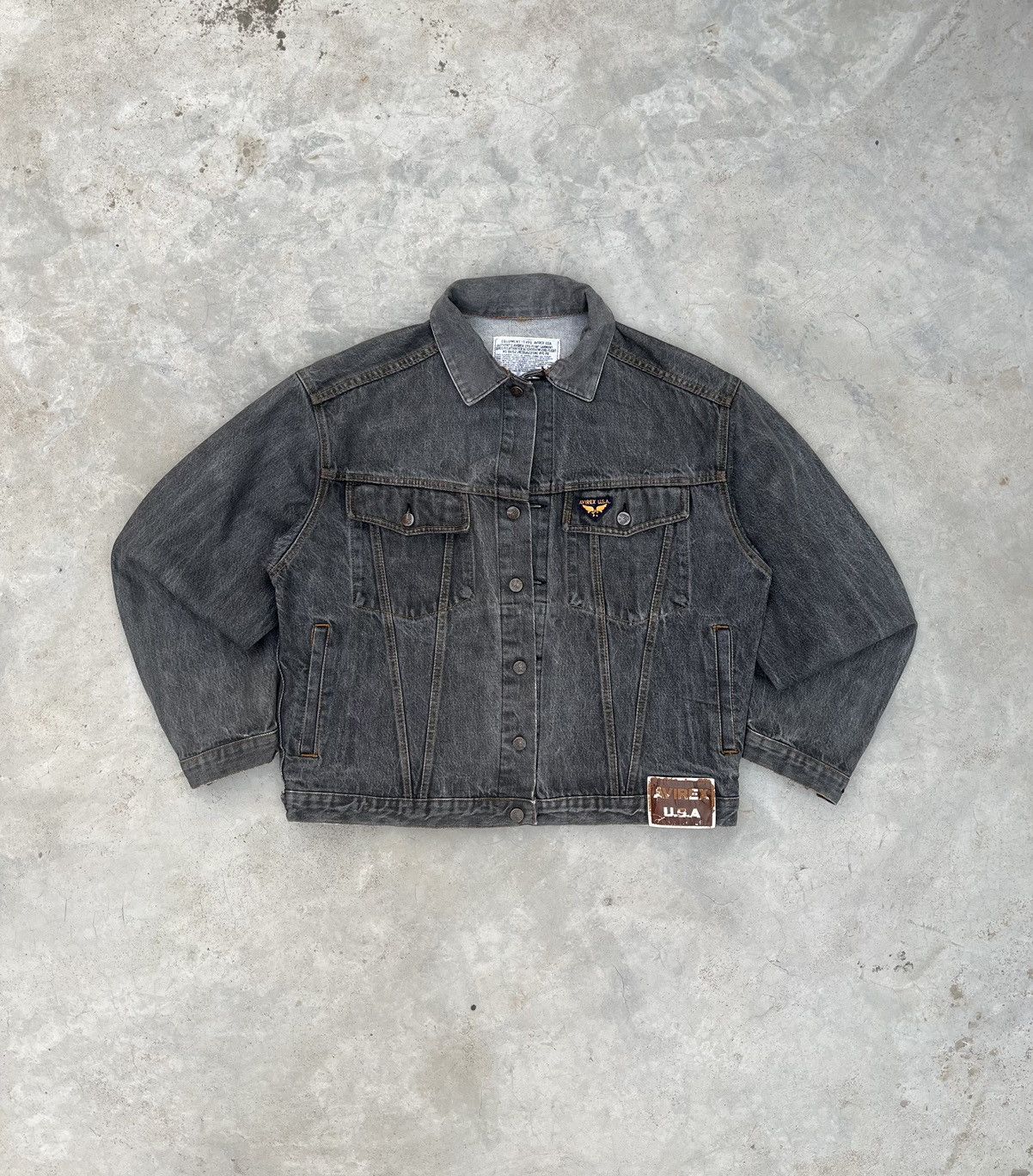 Avirex RARE VINTAGE AVIREX DENIM JACKET 🇺🇸 Size US S / EU 44-46 / 1 - 2 Thumbnail