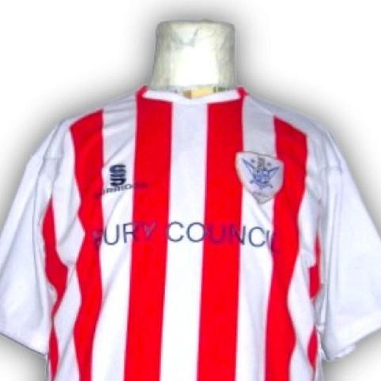 Other Fc Bury City England 2009 2010 Home shirt jersey Size US L / EU 52-54 / 3 - 2 Thumbnail