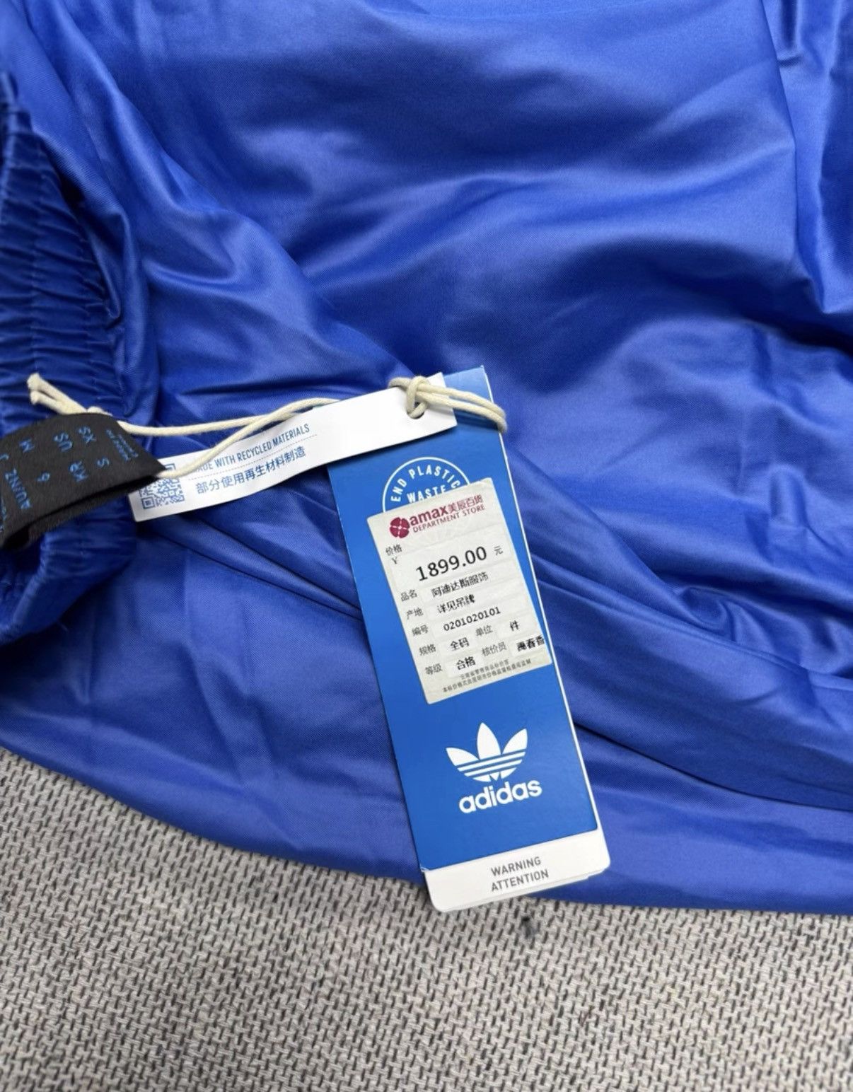 Adidas Adidas Originals Blue Version Retro Sports Pants K37 Size 27" / US 4 / IT 40 - 4 Thumbnail