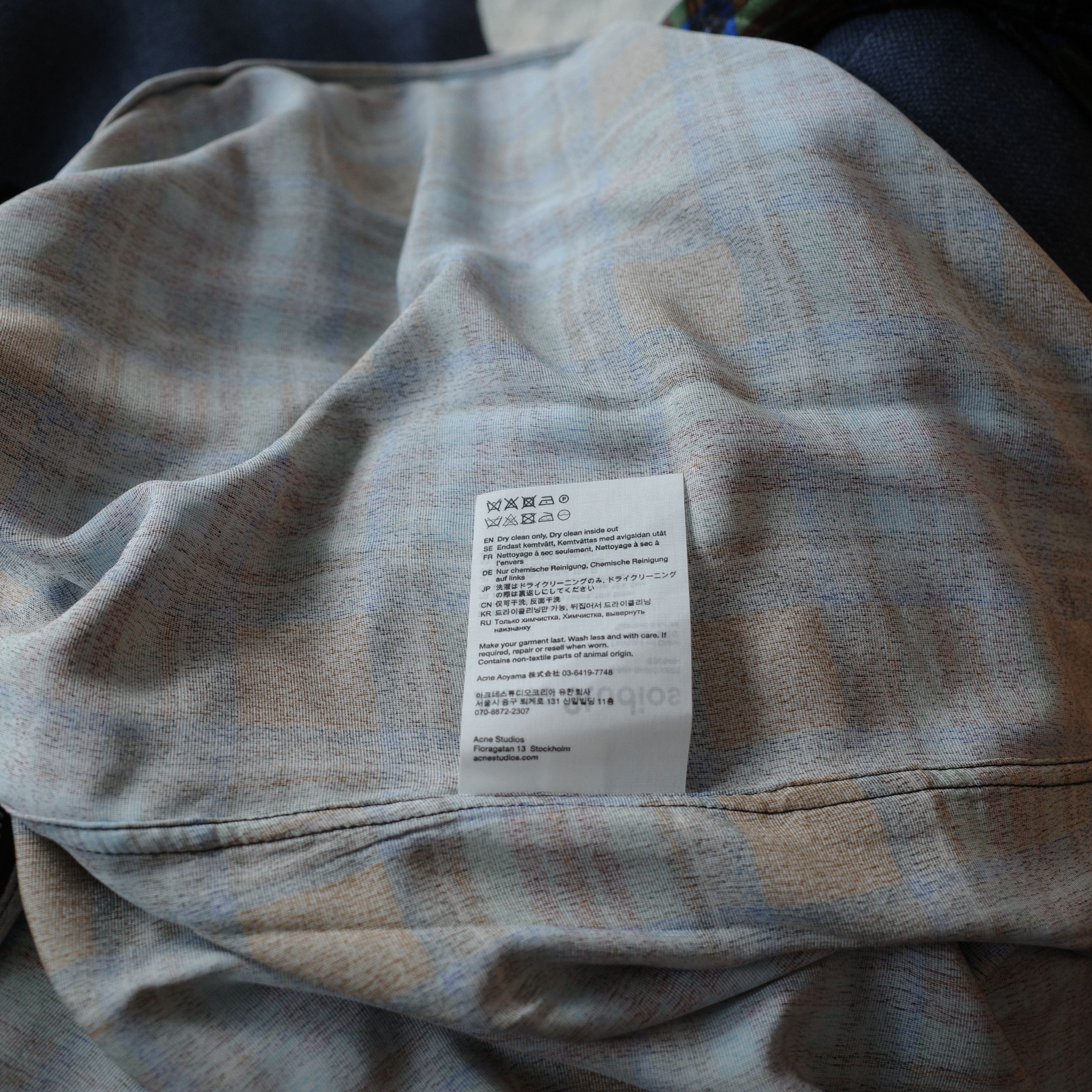 Acne Studios Tartarn Zippered Shirt Jacket Size US S / EU 44-46 / 1 - 13 Thumbnail