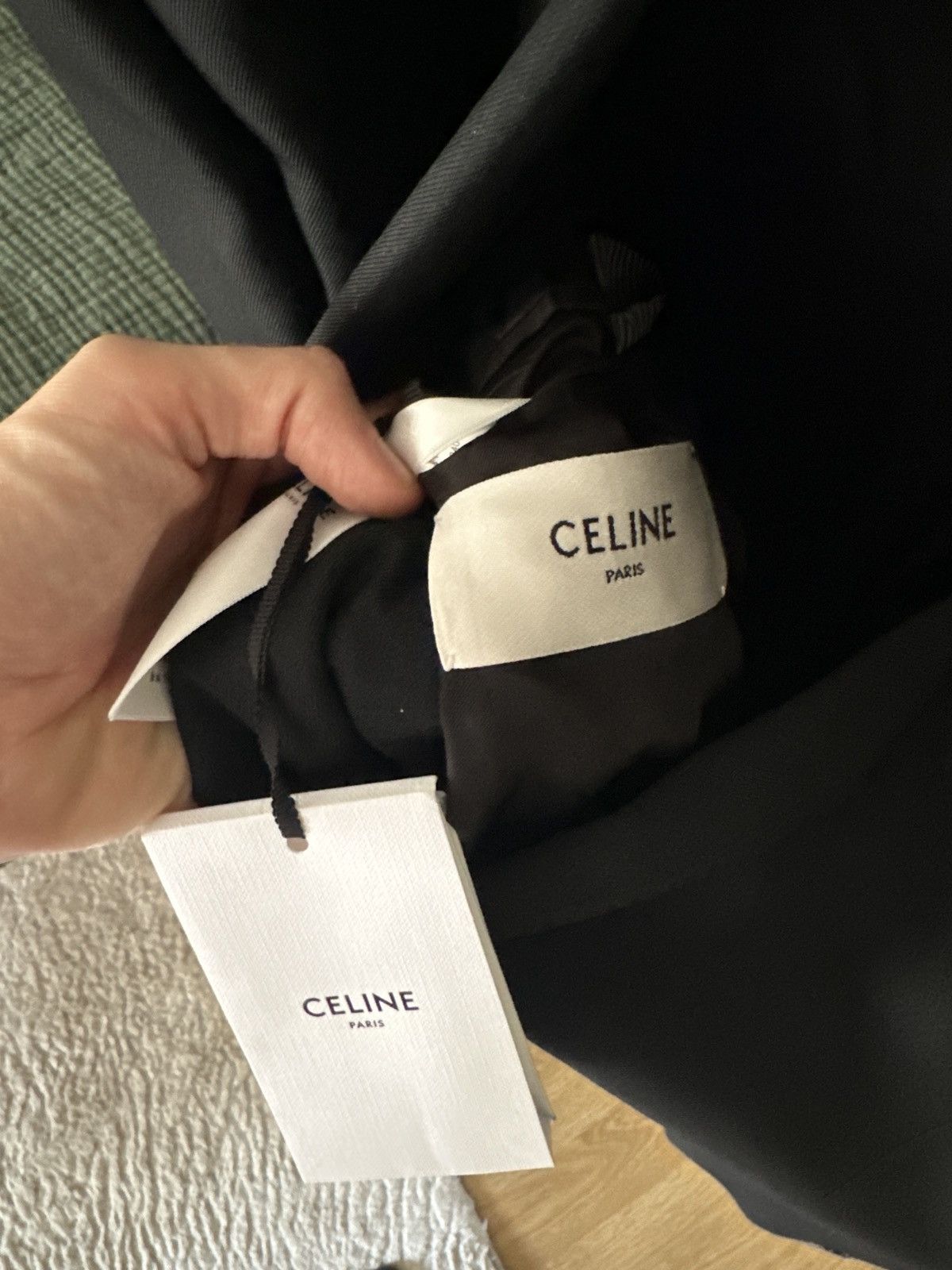Celine Celine Hedi slimane gabardine blazer Size 50R - 9 Thumbnail
