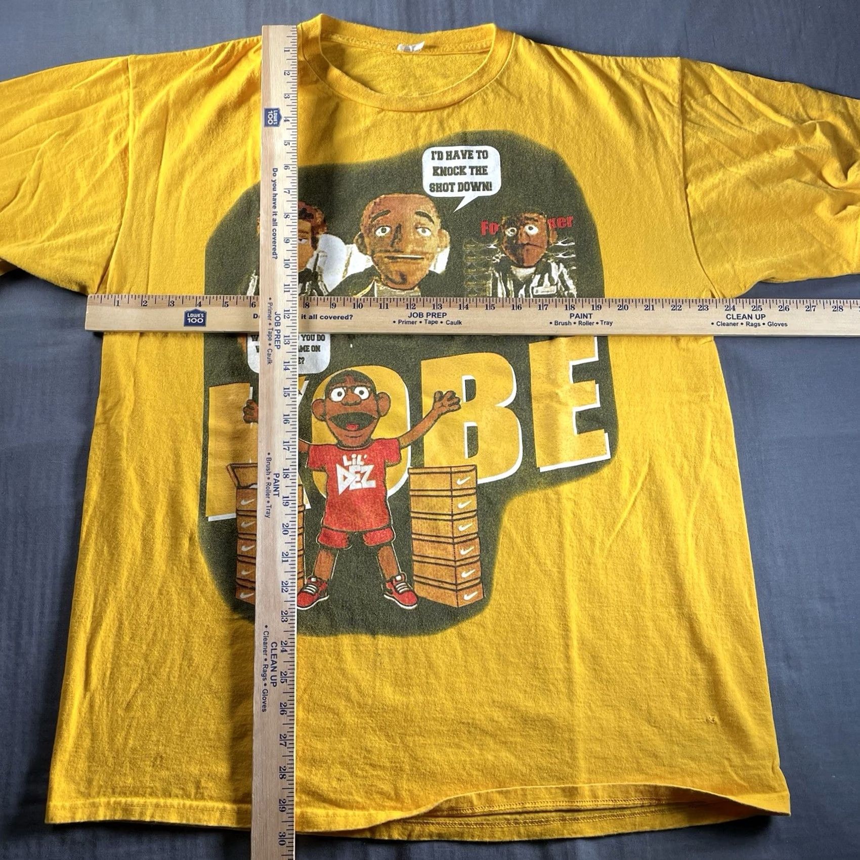 Nike Nike Shirt Men XL T-Shirt Kobe Bryant Y2K Kobenite Commercial Basketball Yellow Size US XL / EU 56 / 4 - 5 Thumbnail