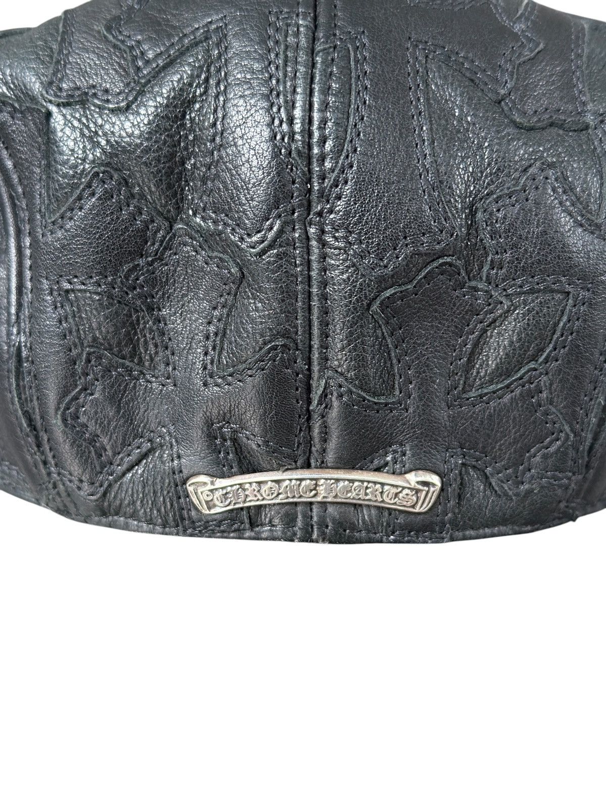 Chrome Hearts Chrome Hearts Flooded Patched Ivy Skelly Hat Size ONE SIZE - 8 Thumbnail