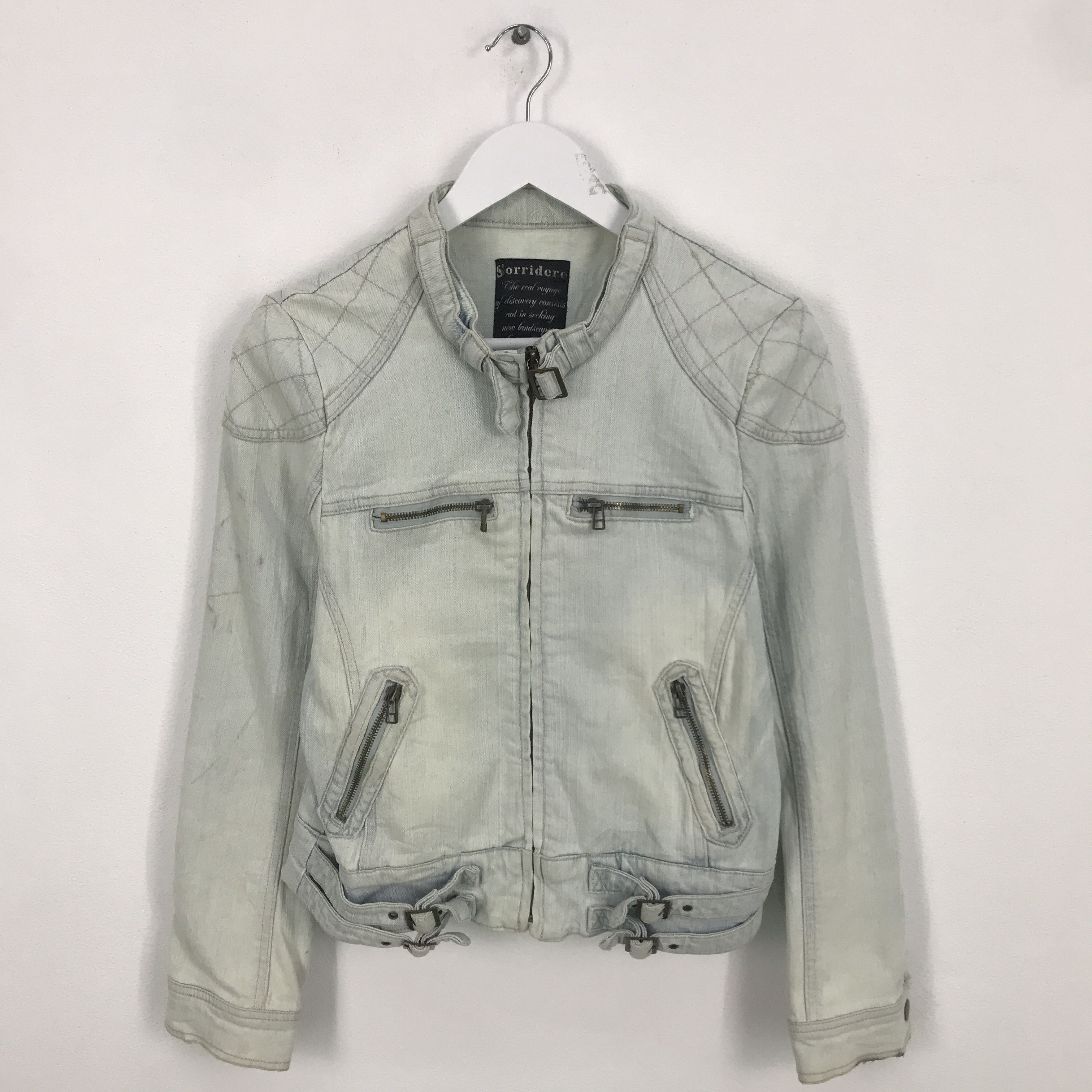 Japanese Brand Rare bondage sorridere punk if six was nine style jacket Size US L / EU 52-54 / 3 - 1 Thumbnail