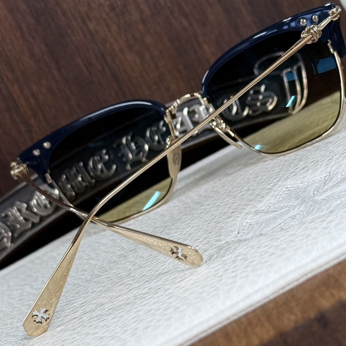 Chrome Hearts Chrome Hearts SLUNTRADICTION 1/1 Sunglasses Size ONE SIZE - 9 Thumbnail