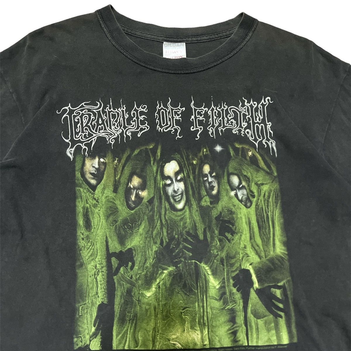 Band Tees Vintage Cradle of filth Carpe Noctem T shirt 2003 Size US M / EU 48-50 / 2 - 2 Thumbnail