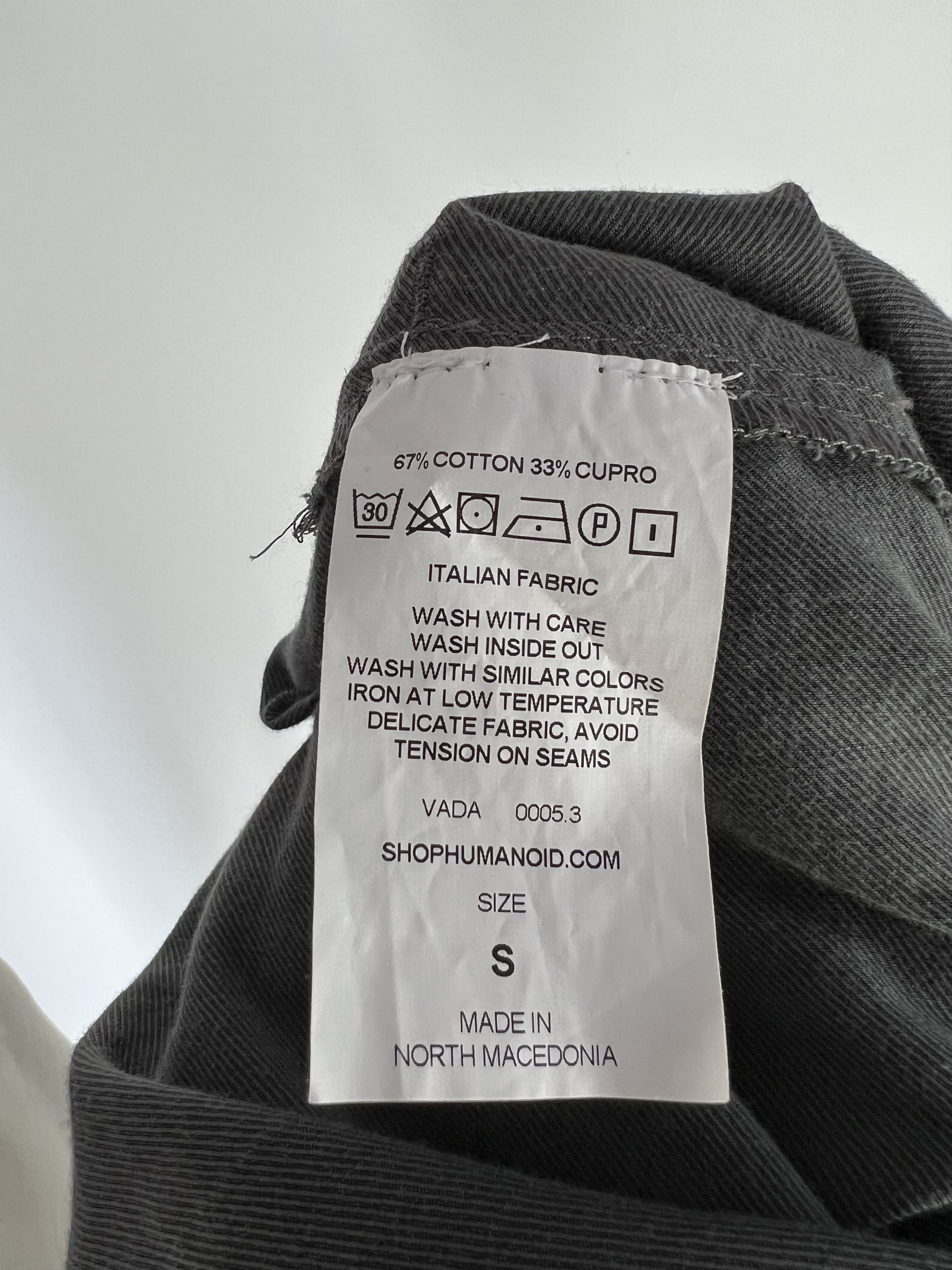 HUMANOID Humanoid Women's Gray Chino Pants Size S Size 27" / US 4 / IT 40 - 8 Thumbnail