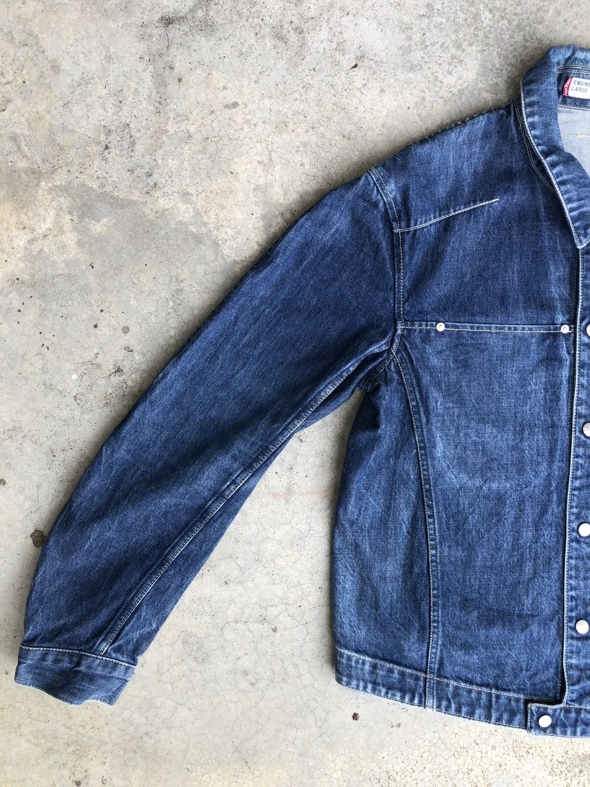 Levi's Y2k Levi’s Engineered Type 1 Denim Jacket Size US L / EU 52-54 / 3 - 3 Thumbnail