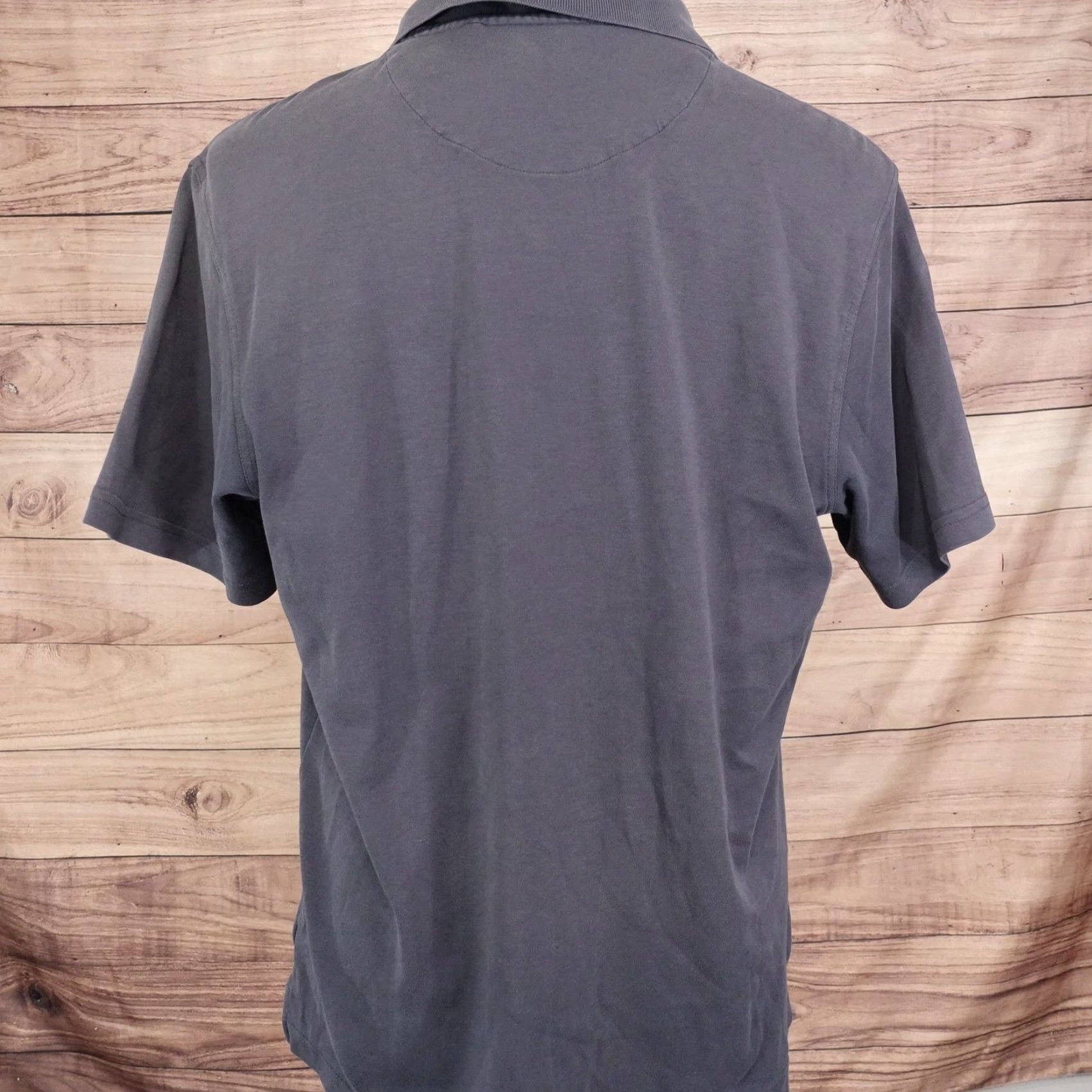 Tasso Elba Tasso Elba Polo Shirt Mens Medium Short Sleeve Gray Casual 100% Cotton Golf Walking Size US M / EU 48-50 / 2 - 4 Thumbnail