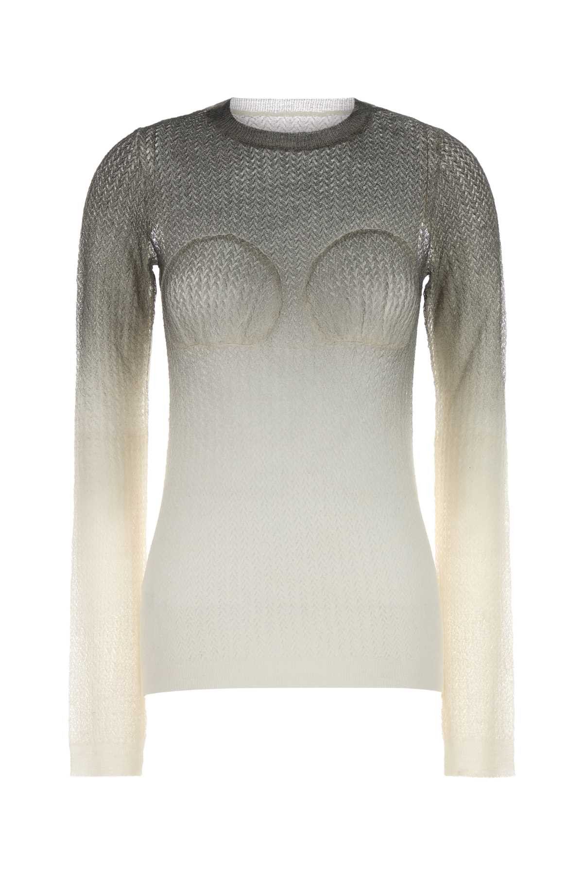 Maison Margiela Multicolor Wool Blend Sweater Size S / US 4 / IT 40 - 1 Thumbnail