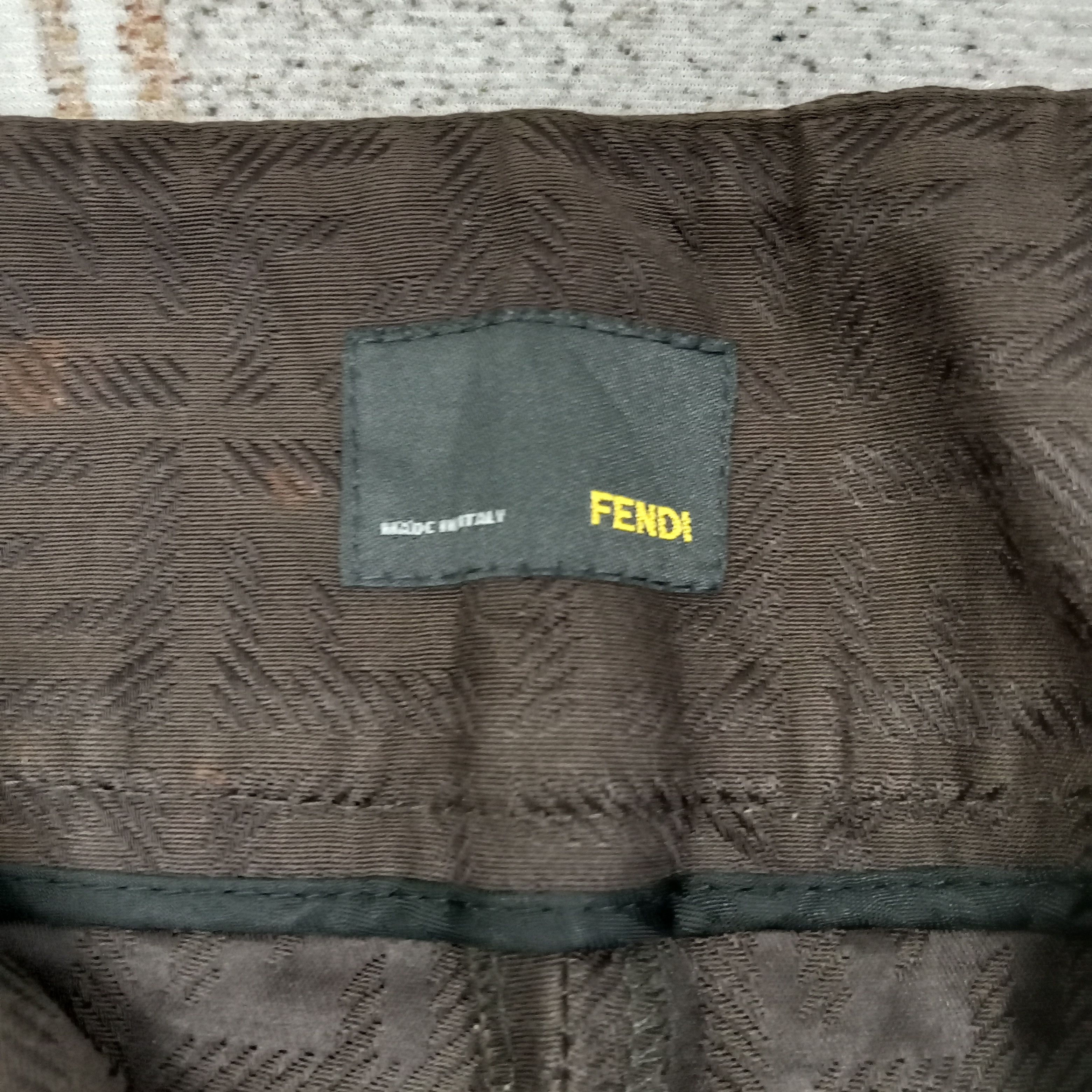 Fendi Fendi Monogram Trousers Pants C258N27 Size US 28 / EU 44 - 4 Thumbnail