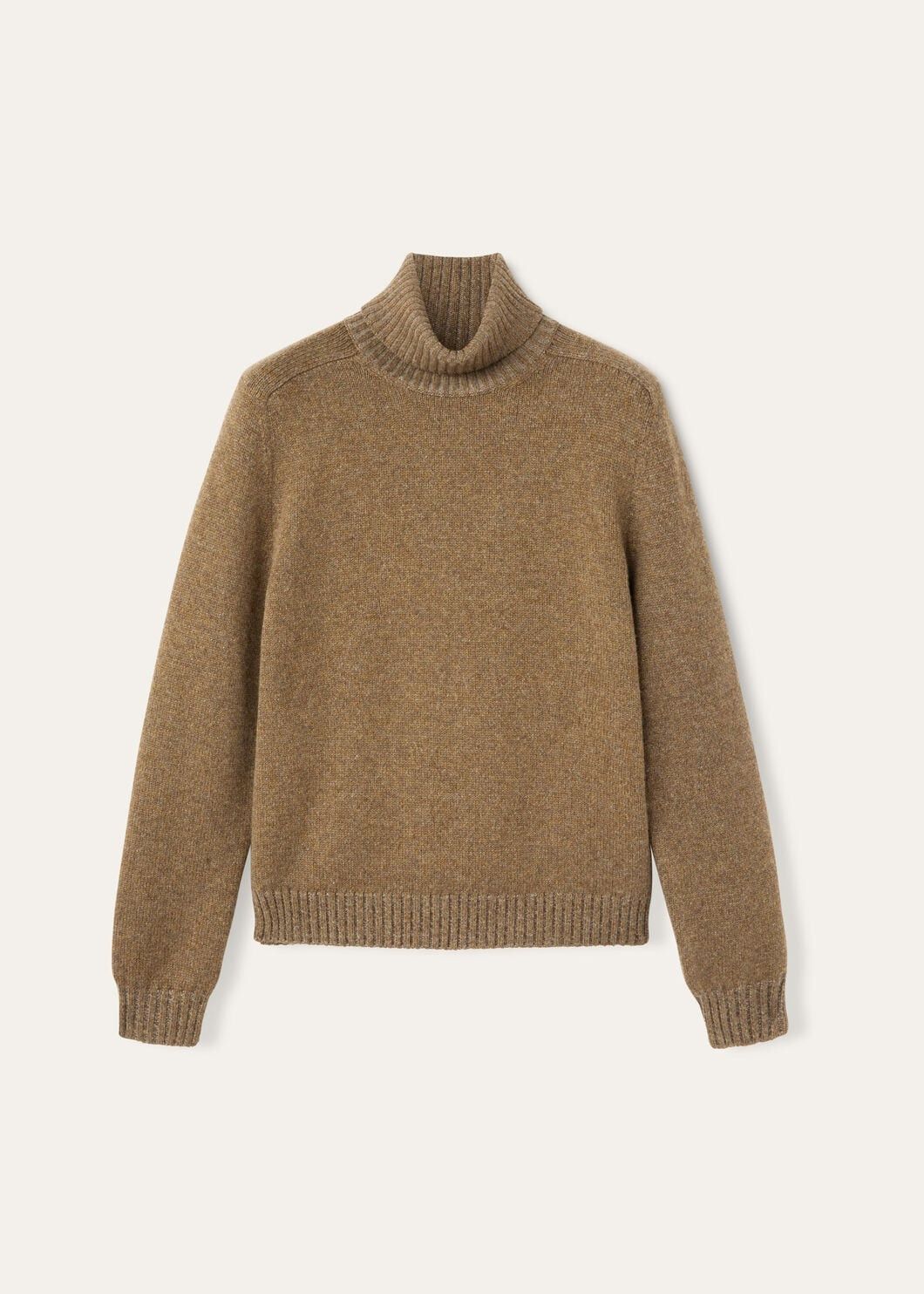 Loro Piana o1w1db10725 FAO2919 Pastore Turtleneck Sweater in Brown Size US S / EU 44-46 / 1 - 1 Thumbnail