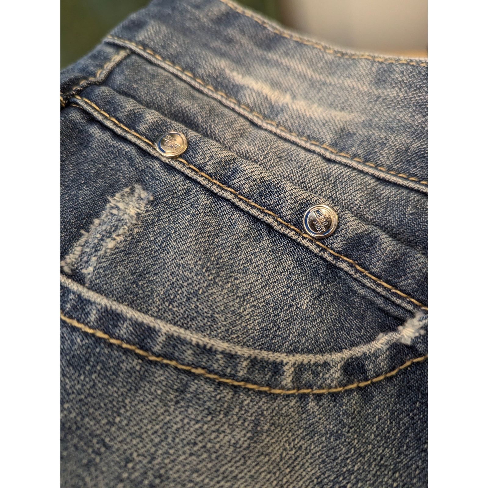 Other Tony Moro Nottingham Distressed Jean Shorts Size 32 Size 32" / US 10 / IT 46 - 7 Thumbnail