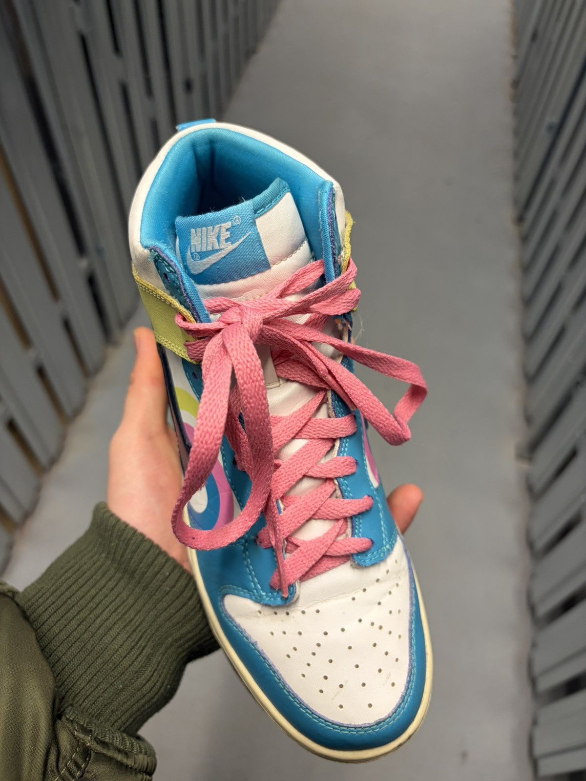 Nike Nike Dunk High GS Ripples Vintage Retro Y2K 2009 Rare Skate Size US 5.5 / EU 38 - 5 Thumbnail