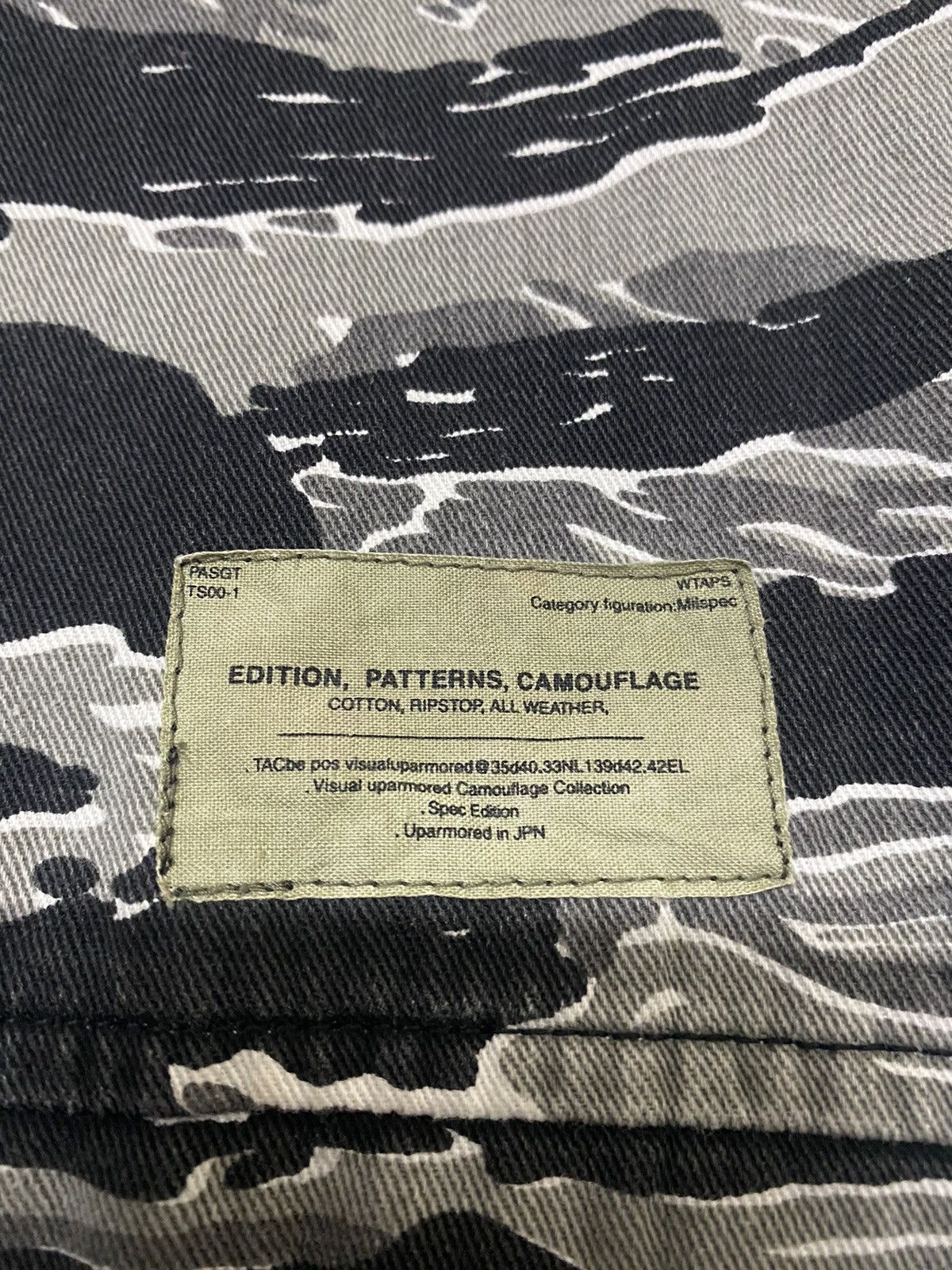 Wtaps MILITARY SPEC TIGER STRIPE CAMOUFLAGE WTAPS BUTTON UP SHIRT Size US L / EU 52-54 / 3 - 9 Thumbnail