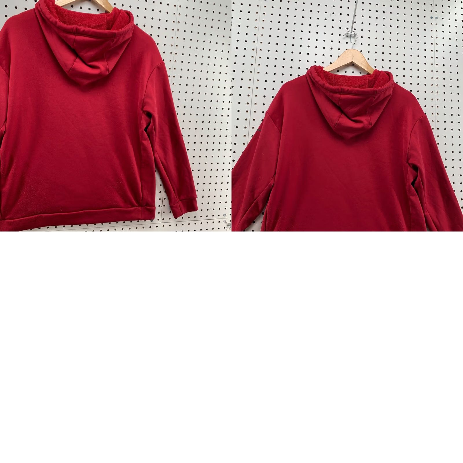 Nike Nike Hoodie Mens S Red Just Do It Graphic Pullover Sweatshirt Size US S / EU 44-46 / 1 - 10 Thumbnail