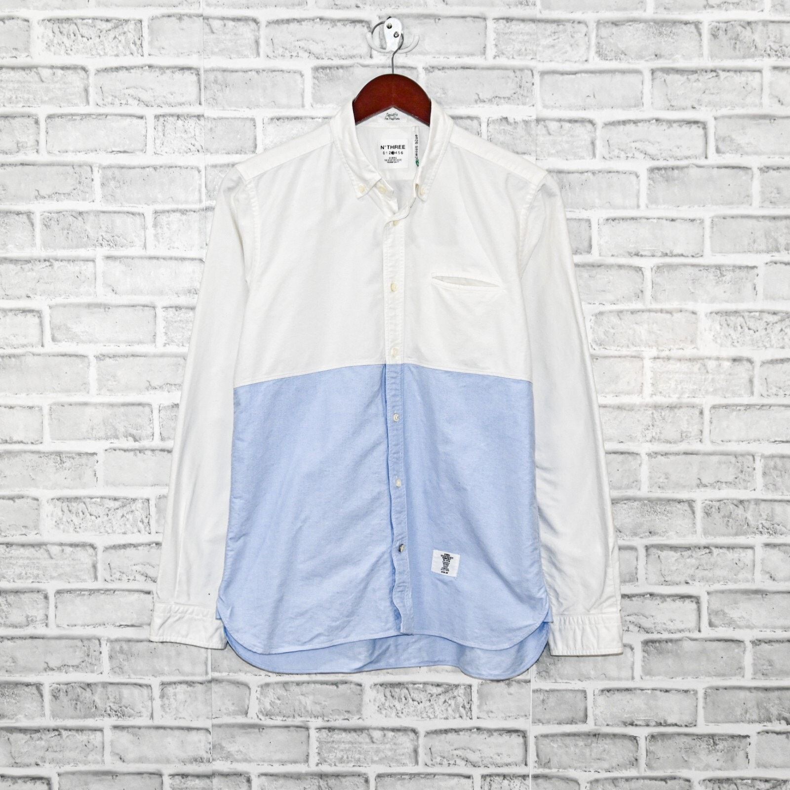 Bedwin & The Heartbreakers Bedwin & The Hearthbreaker Color block Button Down Shirt Size US L / EU 52-54 / 3 - 1 Thumbnail