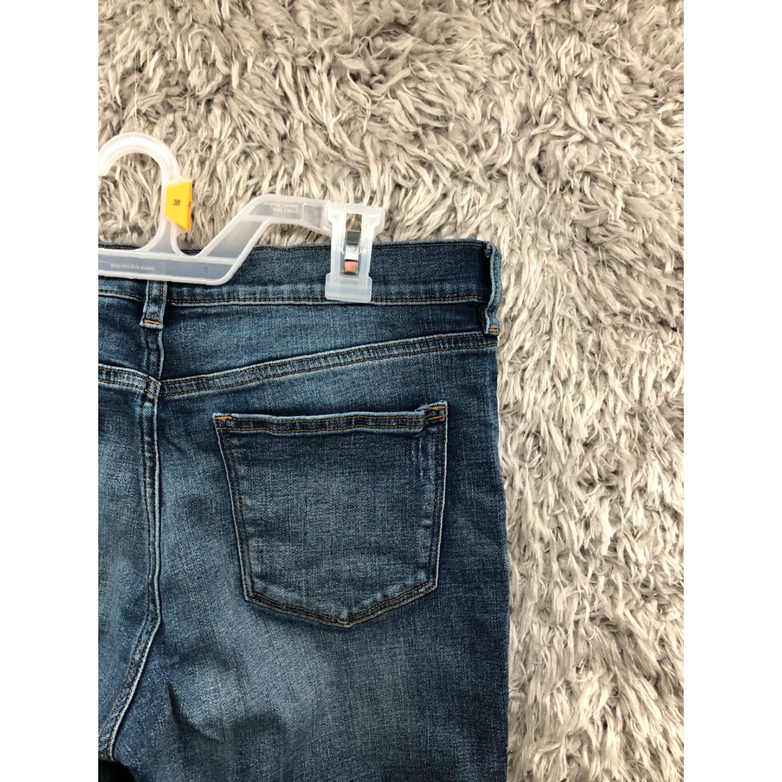 J.Crew J.CREW Jeans 28 Womens Mid Rise Dark Wash Blue Denim Stretch Skinny Regular Women’s Size 28 Denim Jeans Size 28" / US 6 / IT 42 - 7 Thumbnail
