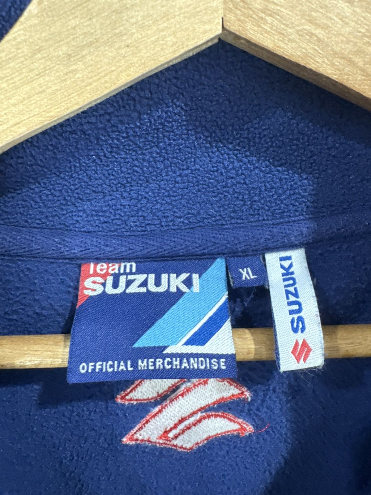 Vintage Vintage Suzuki Racing Team Fleece Soft Shell Jacket Size US XL / EU 56 / 4 - 3 Thumbnail