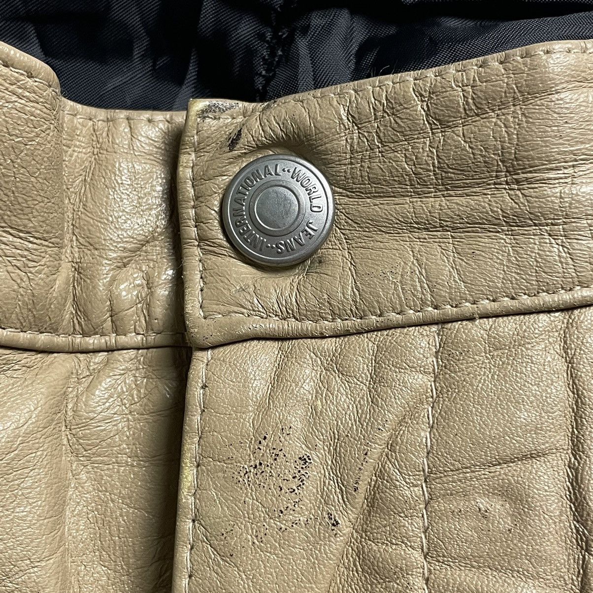 Genuine Leather VINTAGE JOHN BULL GENUINE LEATHER PANTS Size US 28 / EU 44 - 14 Thumbnail