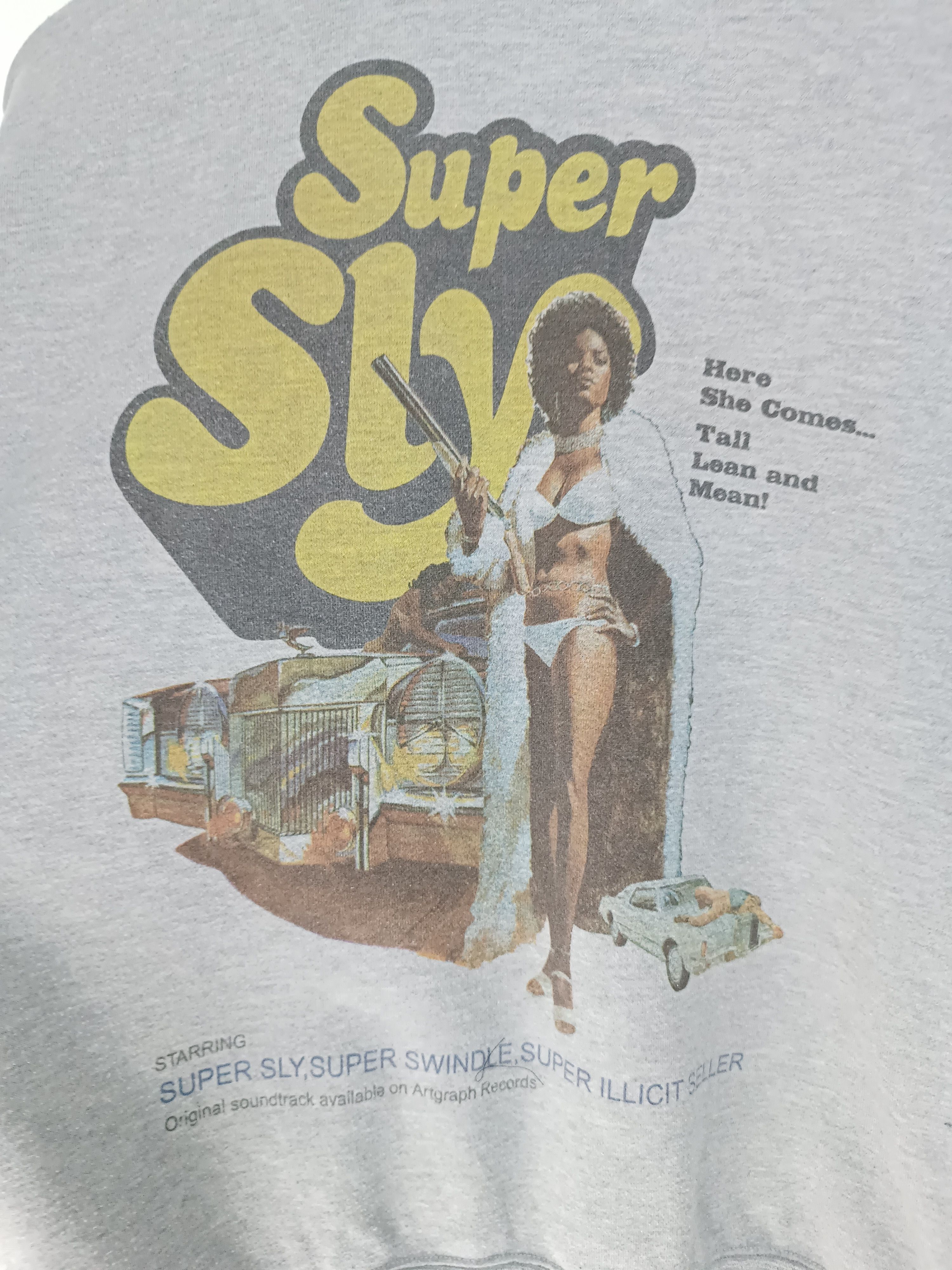 Japanese Brand VINTAGE SUPER SLY TALL, LEAN & MEAN SEXY HUMOR SWETSHIRT Size US M / EU 48-50 / 2 - 7 Thumbnail