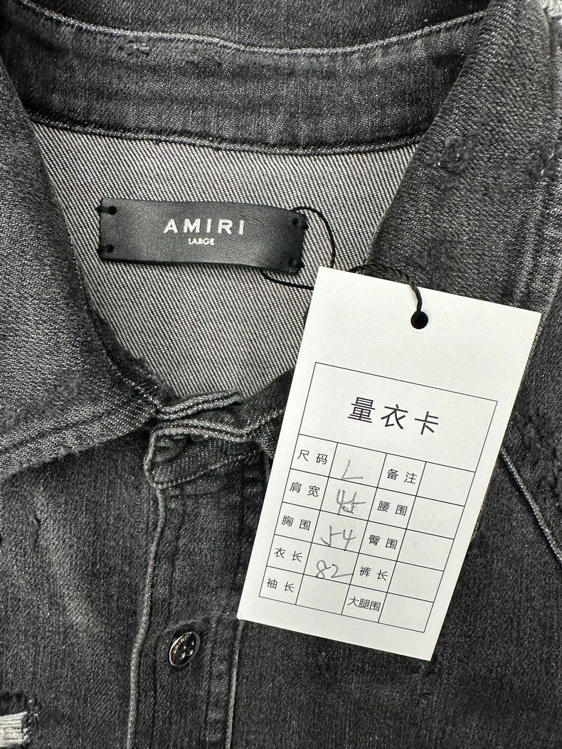 Amiri Amiri Destroy the shirt jacket 2501-Nextarrow Size US L / EU 52-54 / 3 - 3 Thumbnail