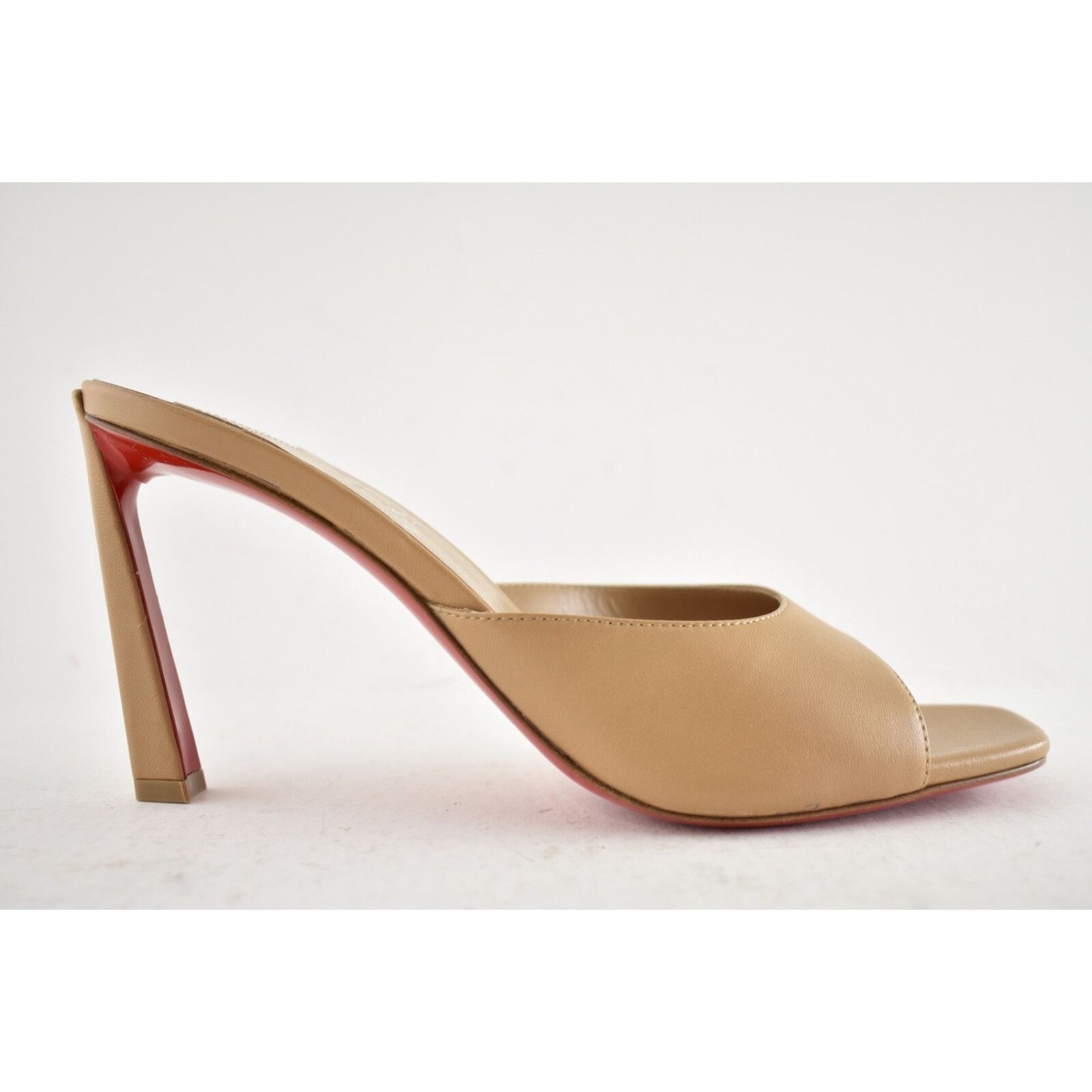 Christian Louboutin Christian Louboutin Condora Mule 85 Toffee Beige Backless Size US 11 / IT 41 - 2 Thumbnail