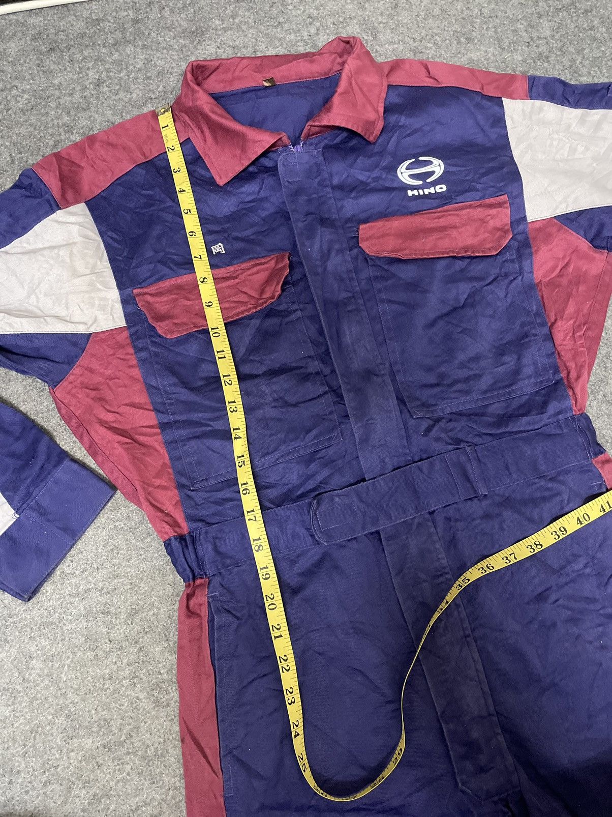 Vintage Vintage HINO Overall Workwear Jacket Size US L / EU 52-54 / 3 - 11 Thumbnail