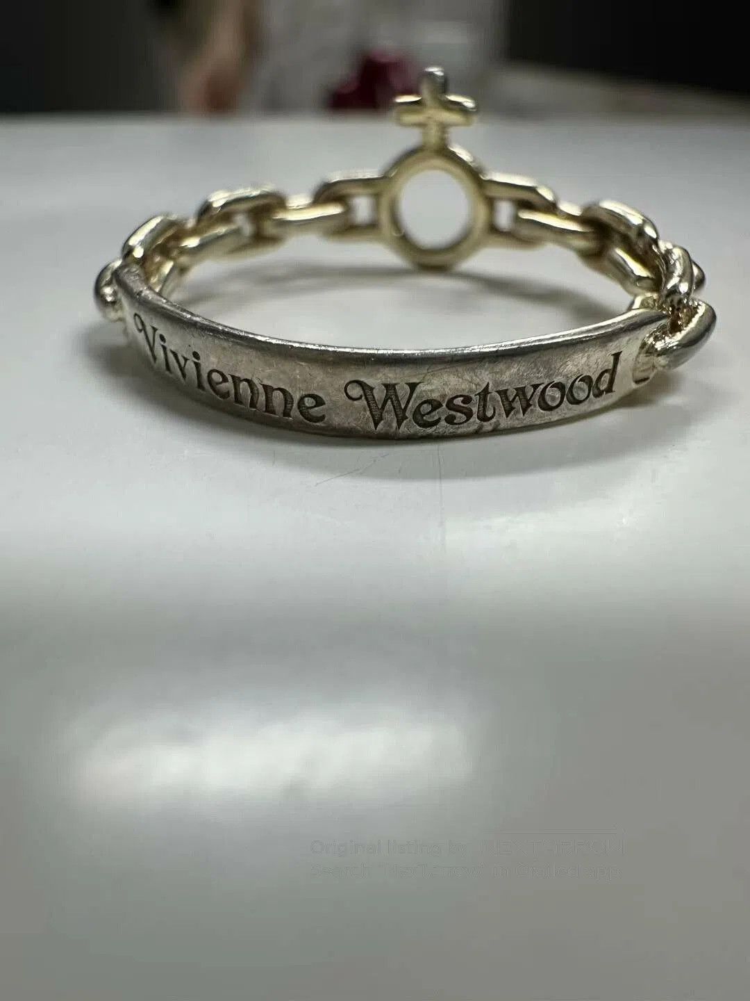 Vivienne Westwood Vivienne Westwood Chain Saturn Ring. Size ONE SIZE - 4 Thumbnail
