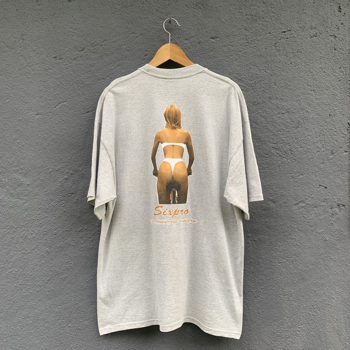Lee Vintage Lee Naked Girl Streetwear Shirt Size US XL / EU 56 / 4 - 1 Thumbnail