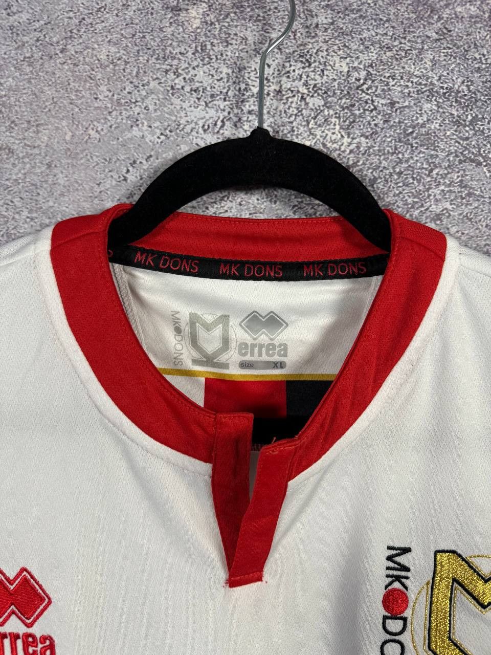 Errea × Vintage Vintage MK Dons 2017/18 Errea Soccer Jersey Blokcore Size US XL / EU 56 / 4 - 6 Thumbnail