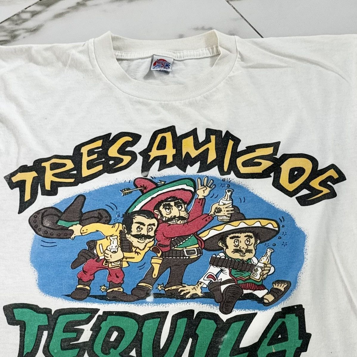 Vintage VINTAGE TRES AMIGOS TEE! Size US M / EU 48-50 / 2 - 4 Thumbnail