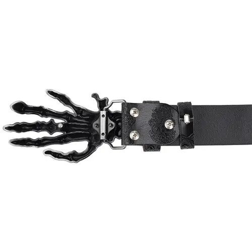 VIBE #23 Skull Leather Embossed Size ONE SIZE - 3 Thumbnail
