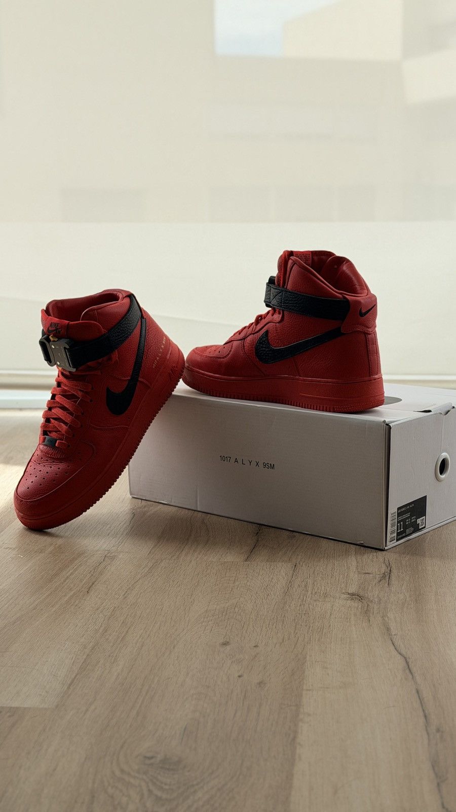 Nike Nike Air Force 1 High 1017 ALYX 9SM Size US 11 / EU 44 - 1 Thumbnail