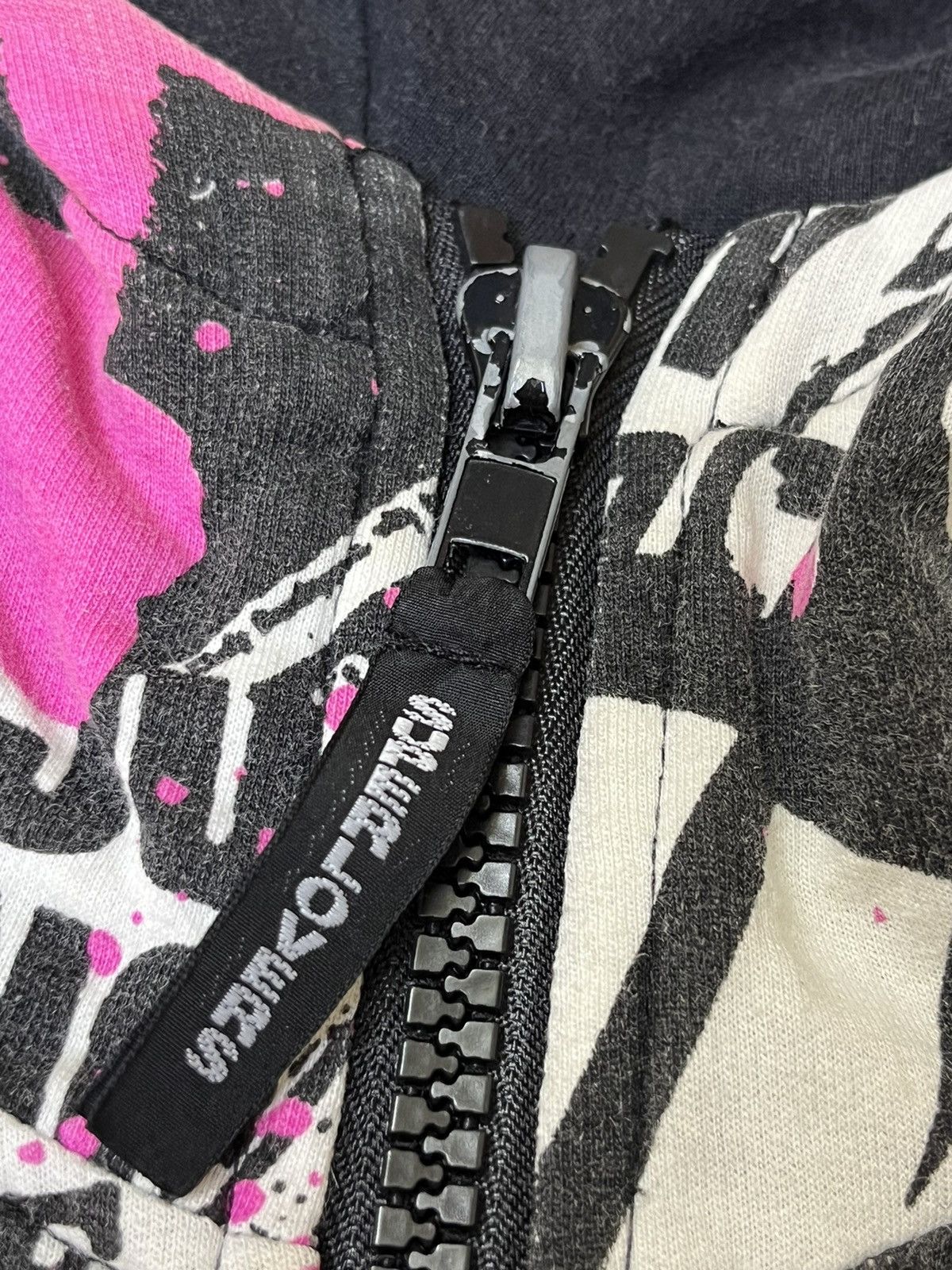 Hysteric Glamour SICK🔥SUPERLOVERS PUNK ROCK FULLPRINT ZIPPER HOODIES Size US S / EU 44-46 / 1 - 10 Thumbnail