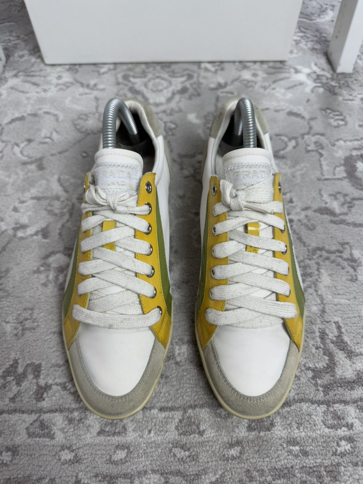 Designer × Prada VIntage Prada low top sneakers shoes US8 designer luxury y2k Size US 8 / IT 38 - 8 Thumbnail