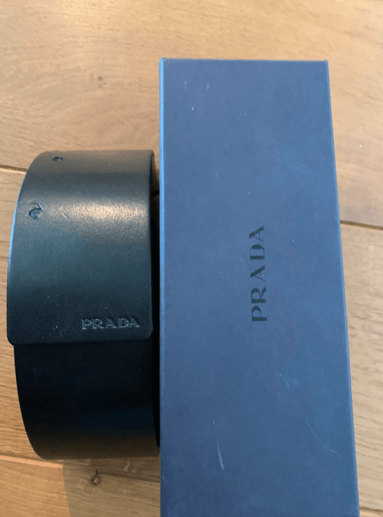 Prada PRADA Sunglasses Flame Star Mask Wrap Shield Vintage Size ONE SIZE - 3 Thumbnail