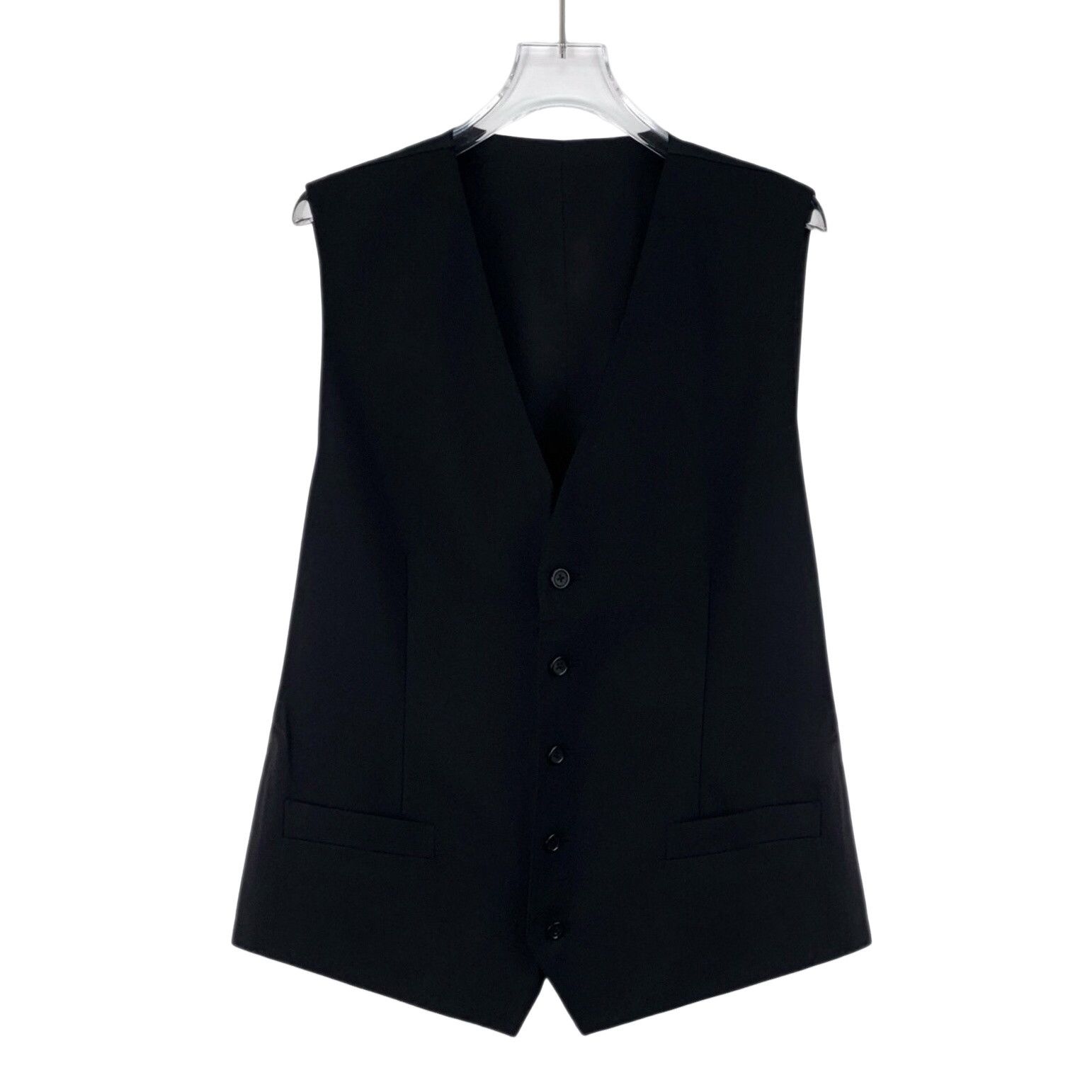 Dolce & Gabbana Dolce & Gabbana Wool V-Neck Suit Vest 42R Size 42R - 1 Thumbnail