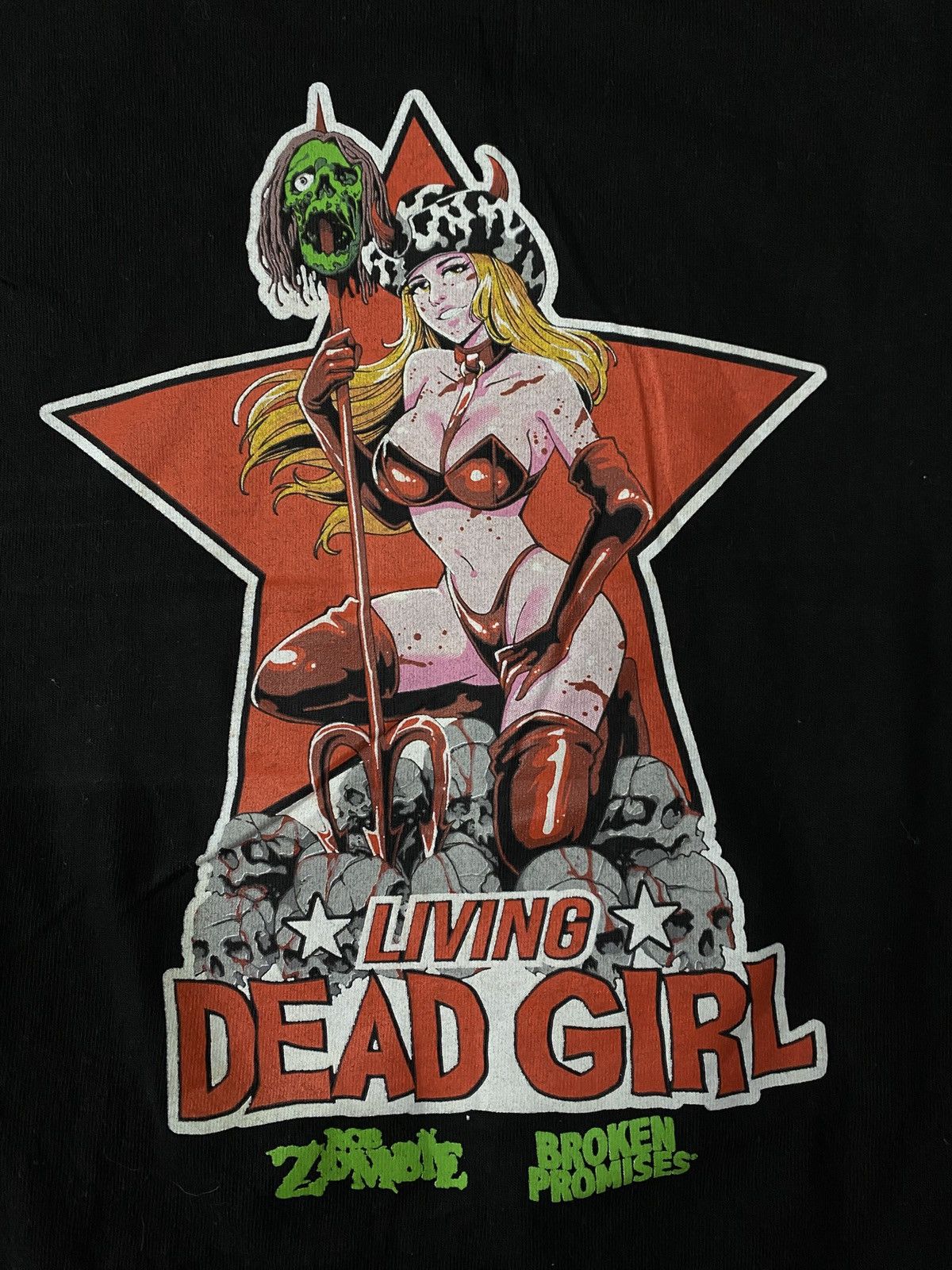 Broken Promises Co. ROB ZOMBIE x BROKEN PROMISES TEE. Size US XL / EU 56 / 4 - 11 Thumbnail