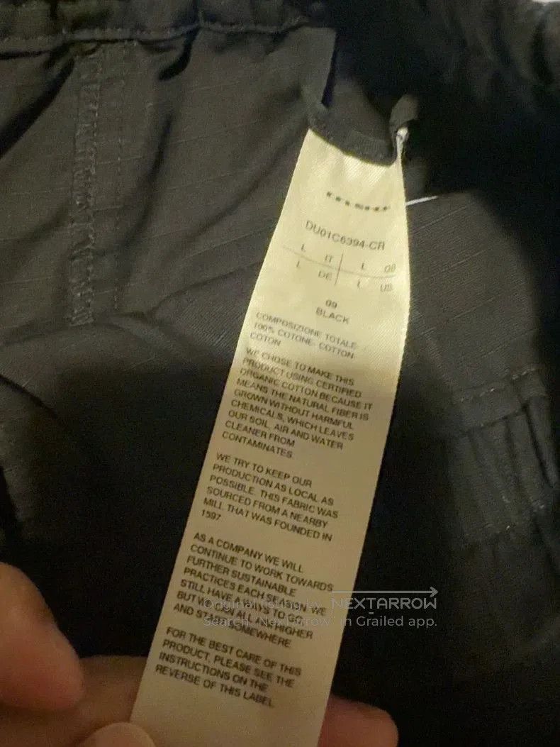 Rick Owens Drkshdw Rick Owens DRKSHDW Cargo Wide-Leg Pants. Size US 41 - 3 Thumbnail