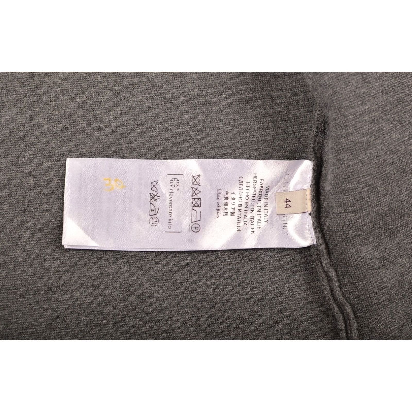 Stella McCartney Stella McCartney Gray Wool Blend Asymmetric Jacket Made in Italy 429665 Size 44 Womens Jacket Size M / US 6-8 / IT 42-44 - 5 Thumbnail